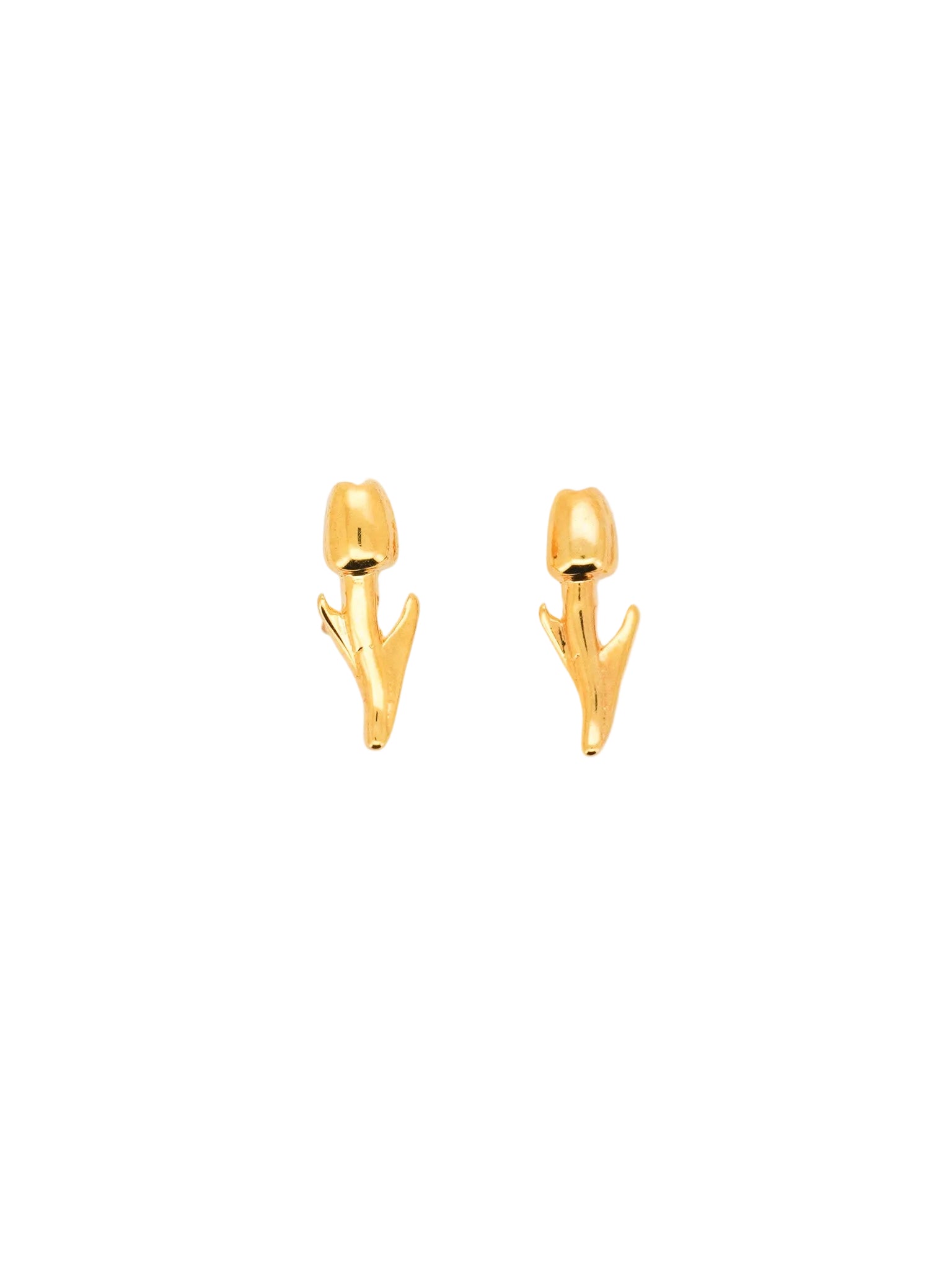 Tulip Flower Stud Earrings