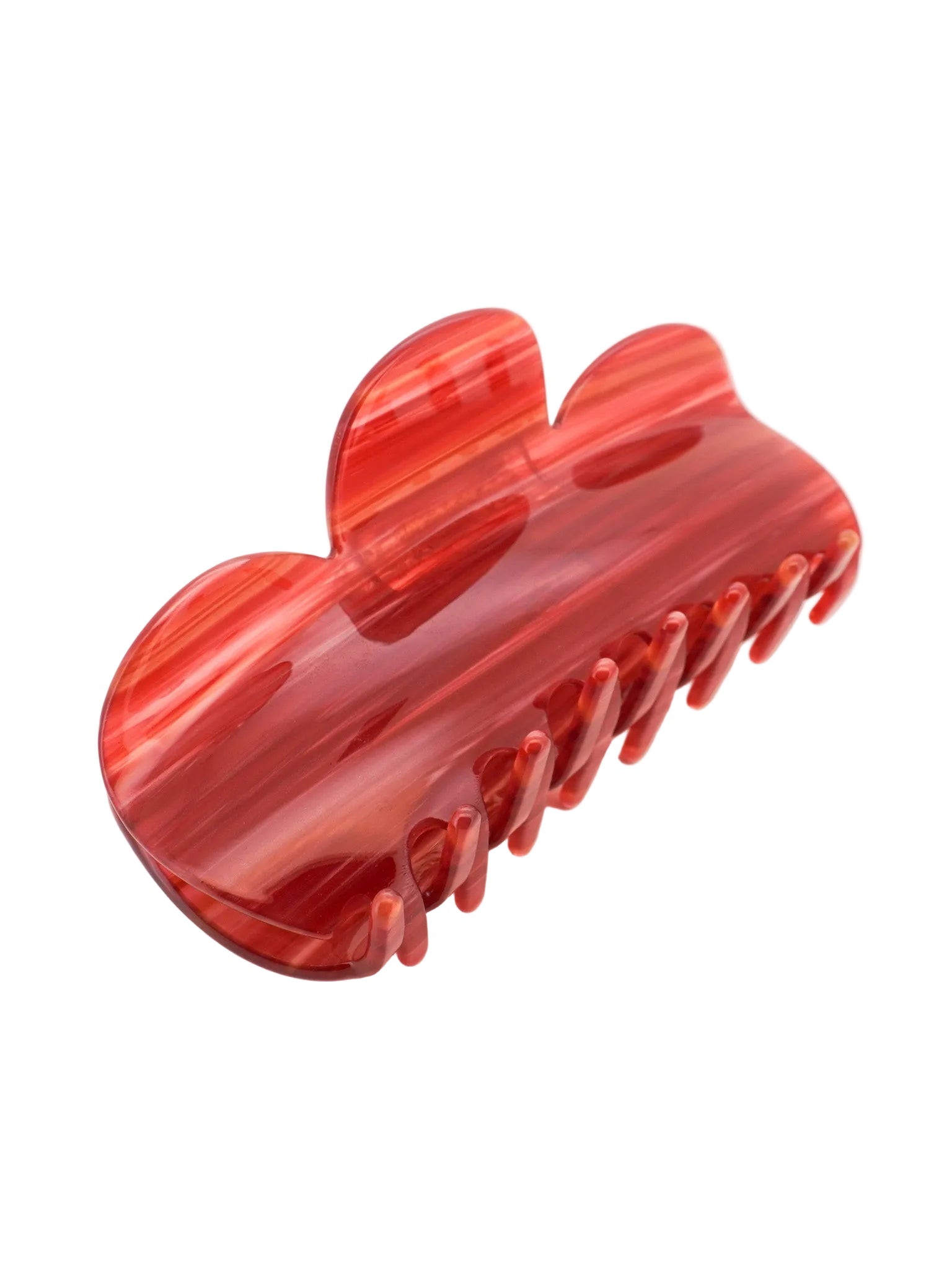 XL Vase Hair-Claw in Golden Red