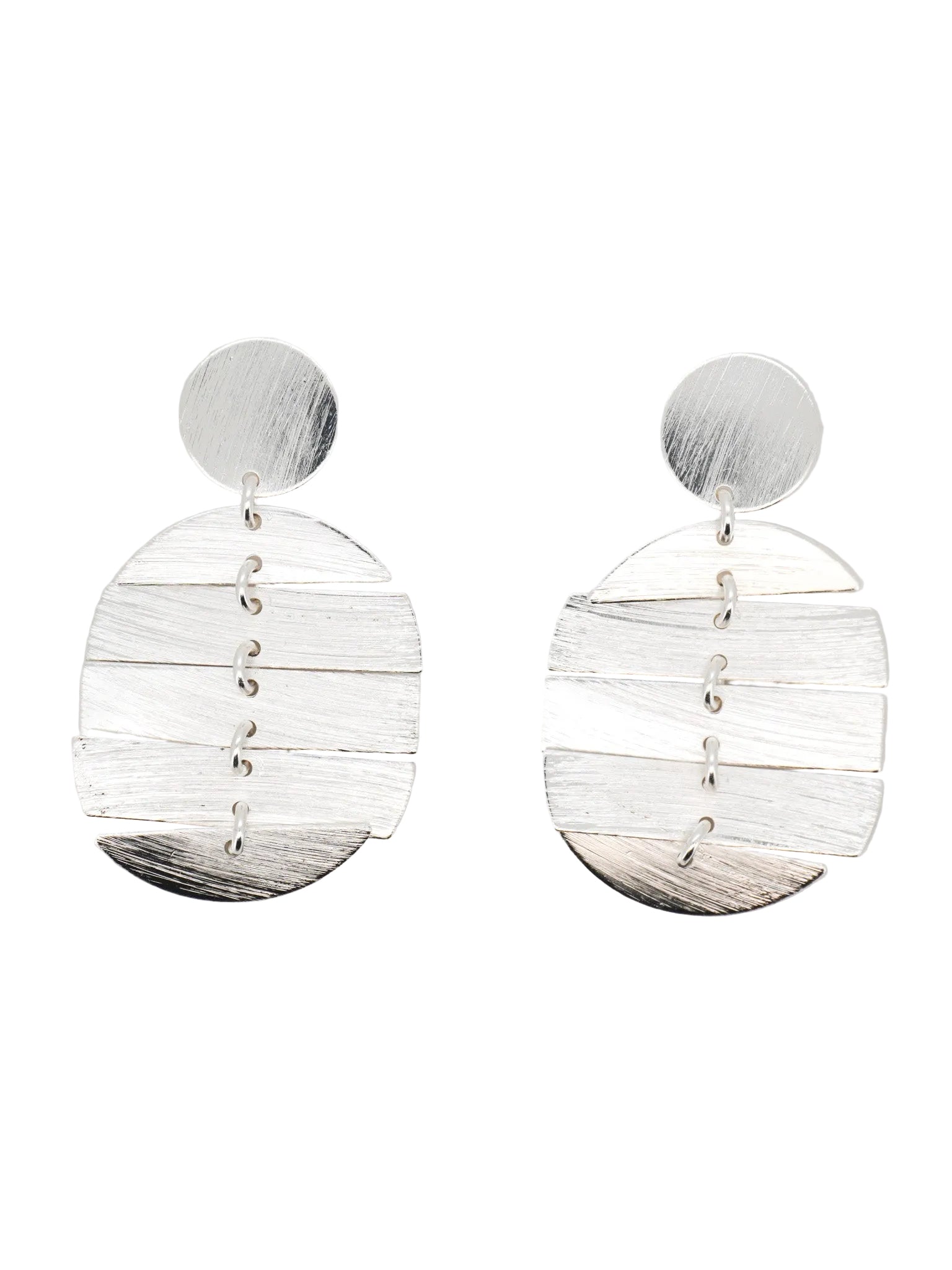 Stacked Half Circle Earrings