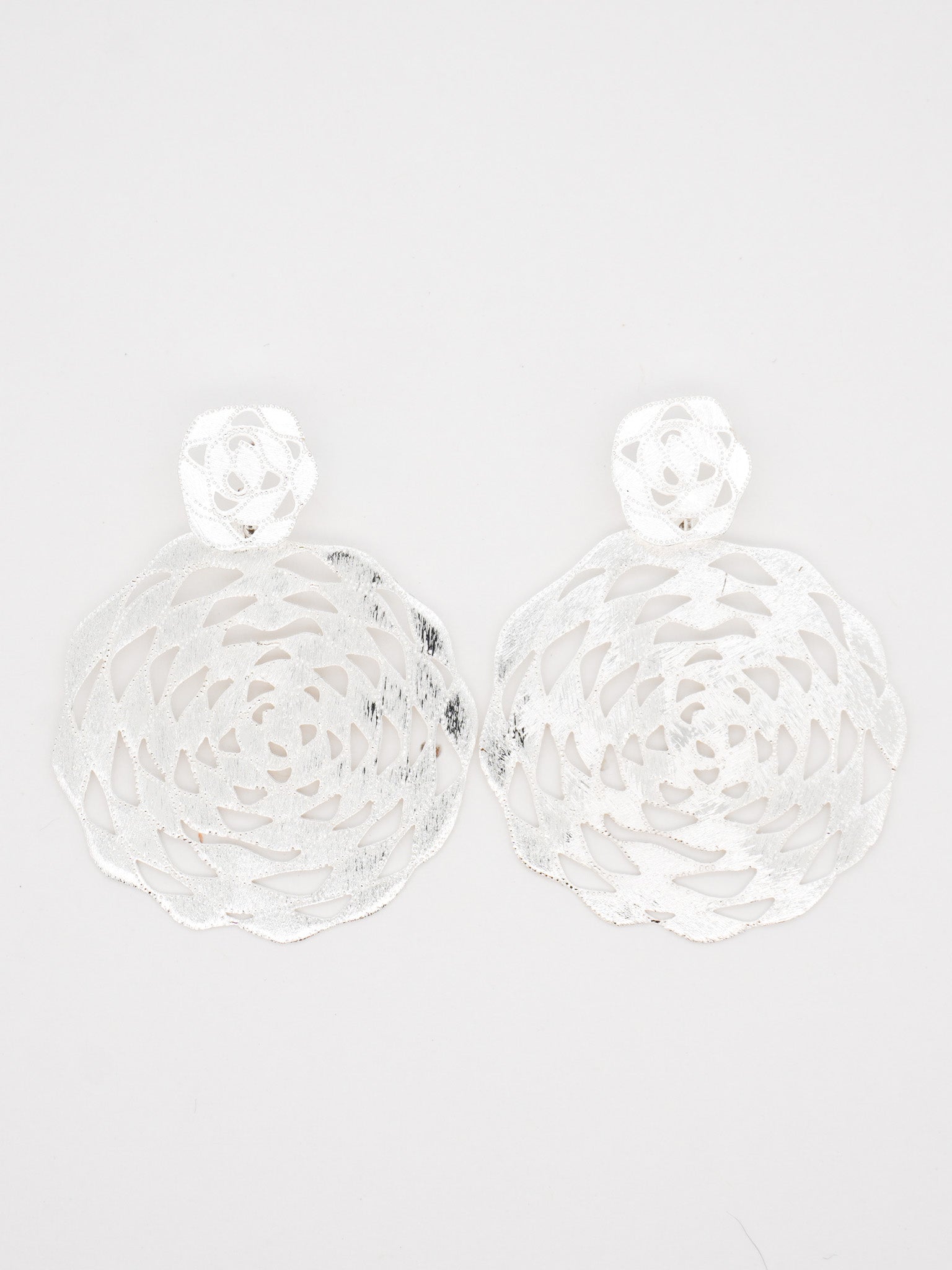Mesh Drop Earrings