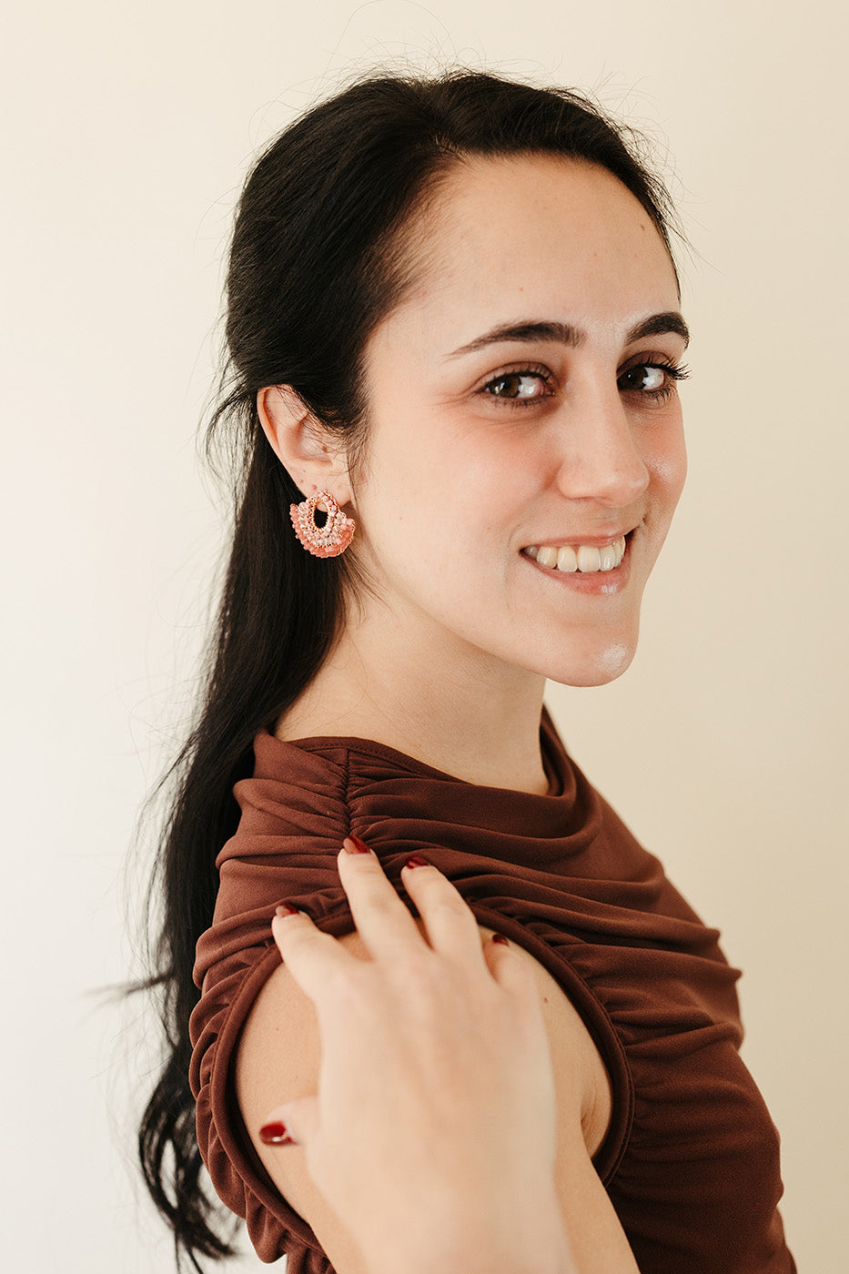 Reflejo Beaded Earrings