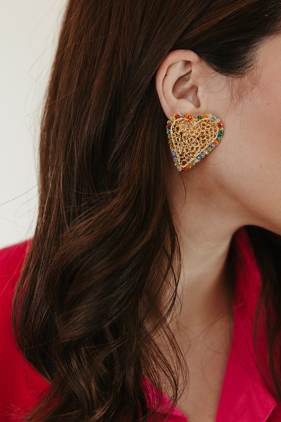 Amor Mesh Earrings