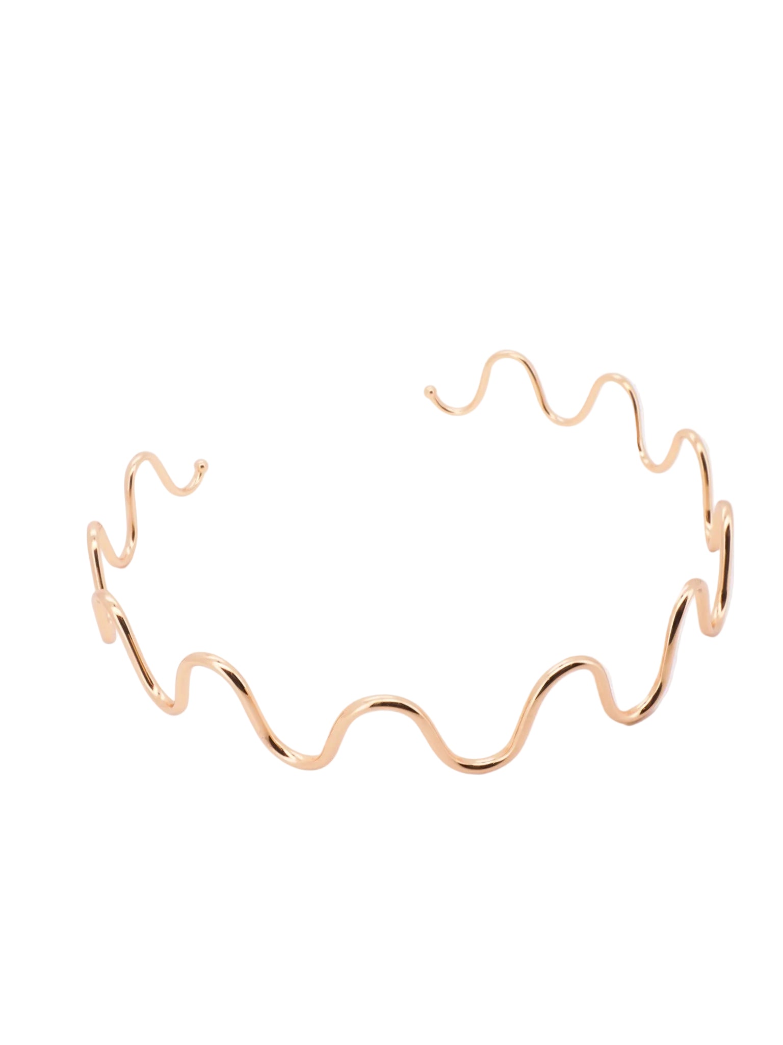 Wave Choker Necklace