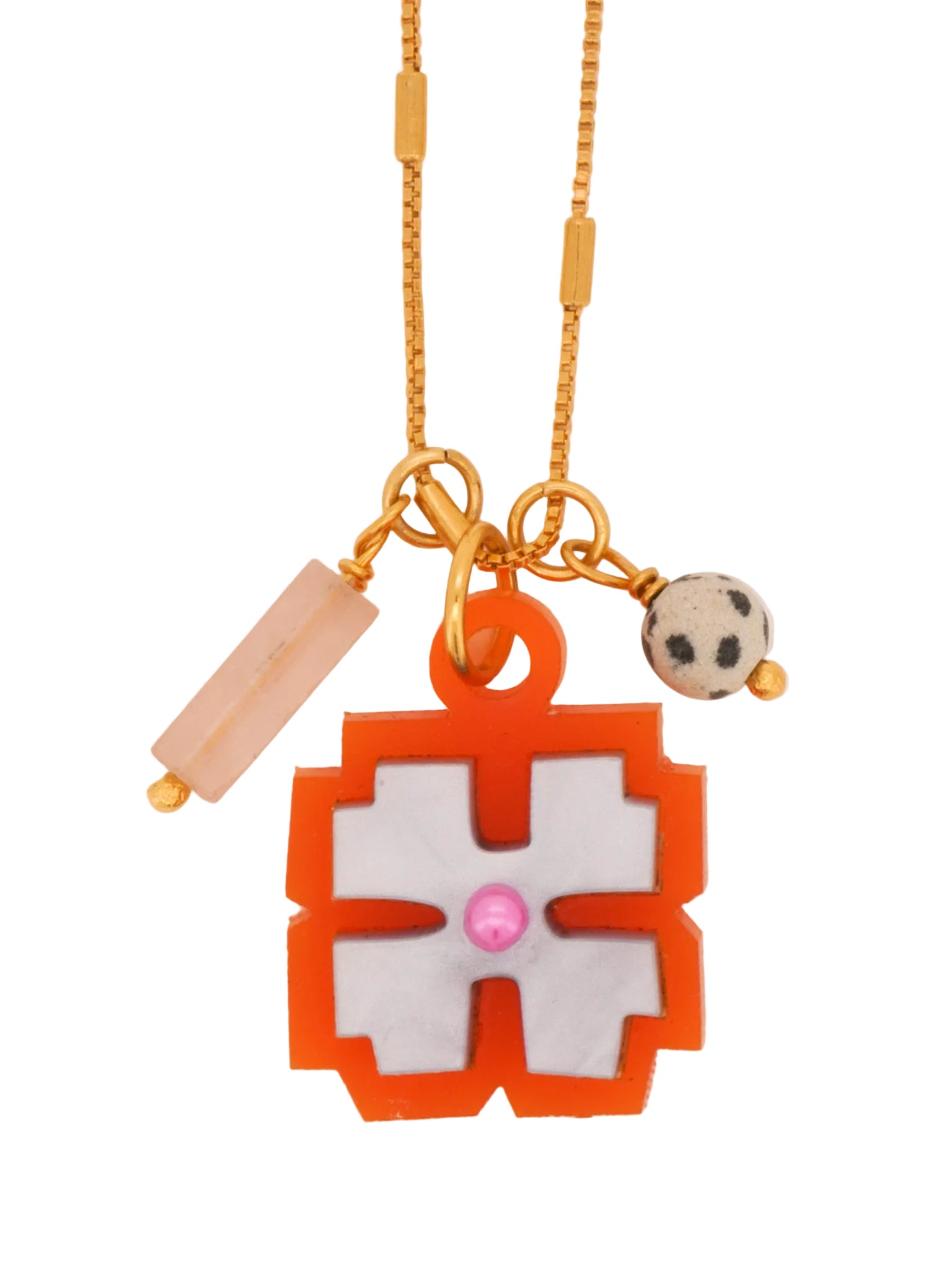 Muse Bloom Charm Necklace