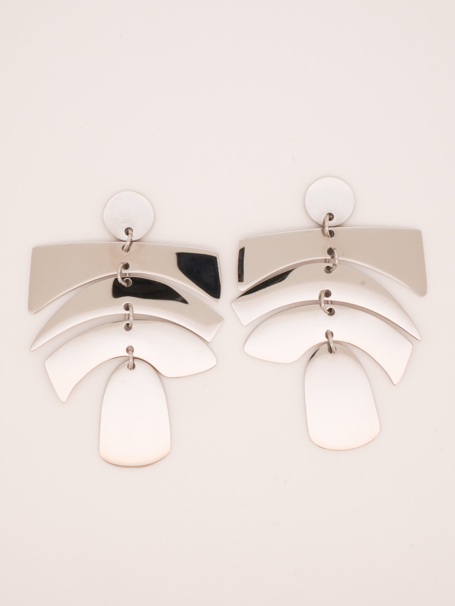Balance Earrings in Metal