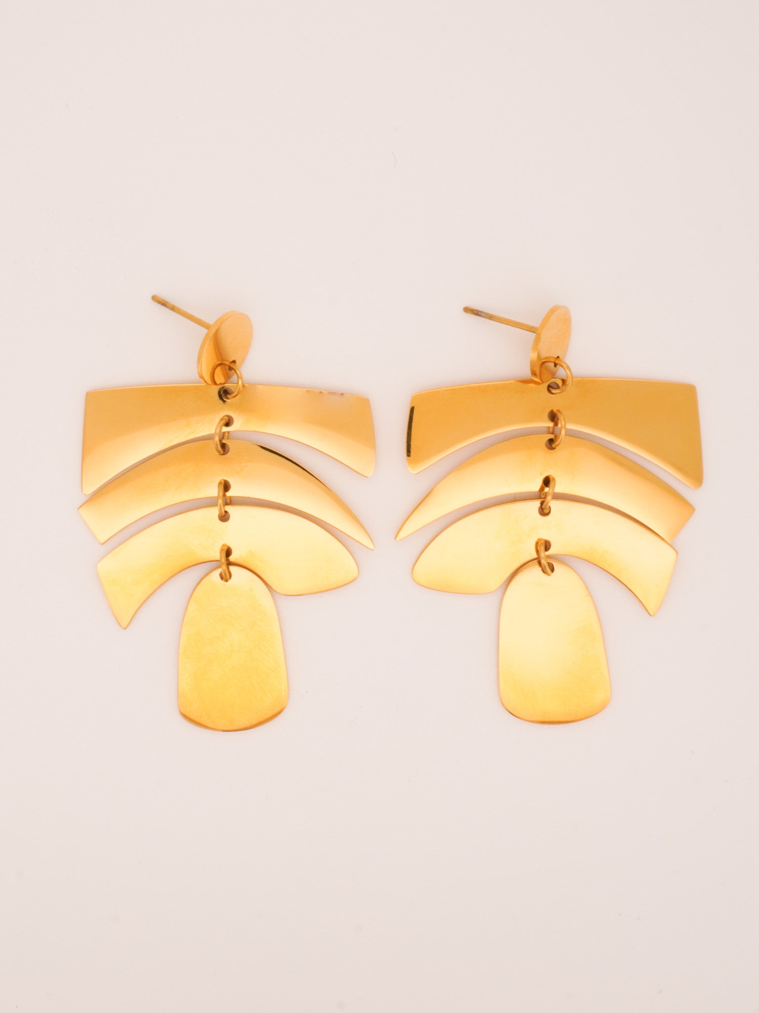 Balance Earrings in Metal