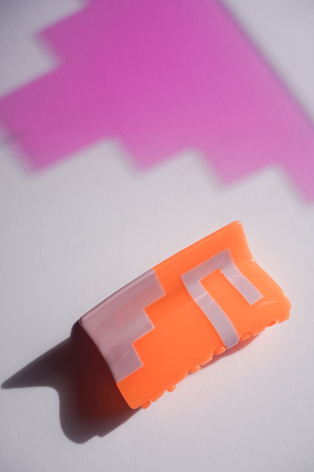 Greca Hair-Claw in Pink