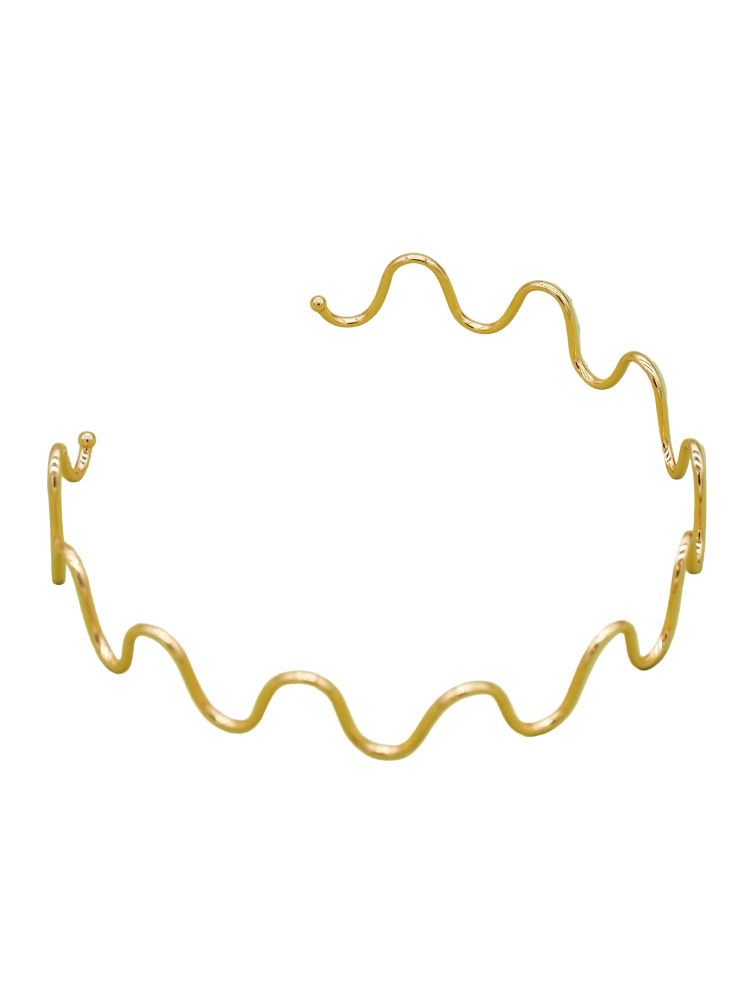 Wave Choker Necklace