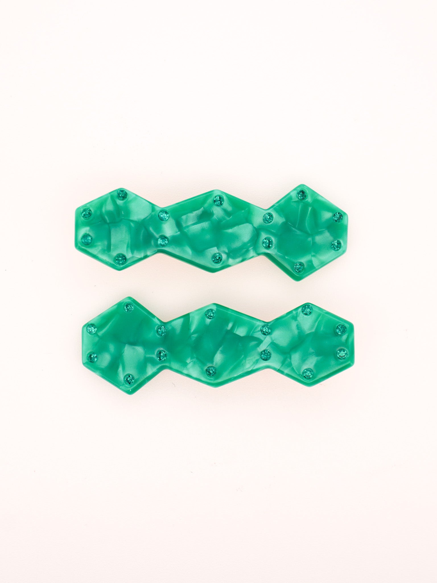 Vase Clips in Jaded Sparkle