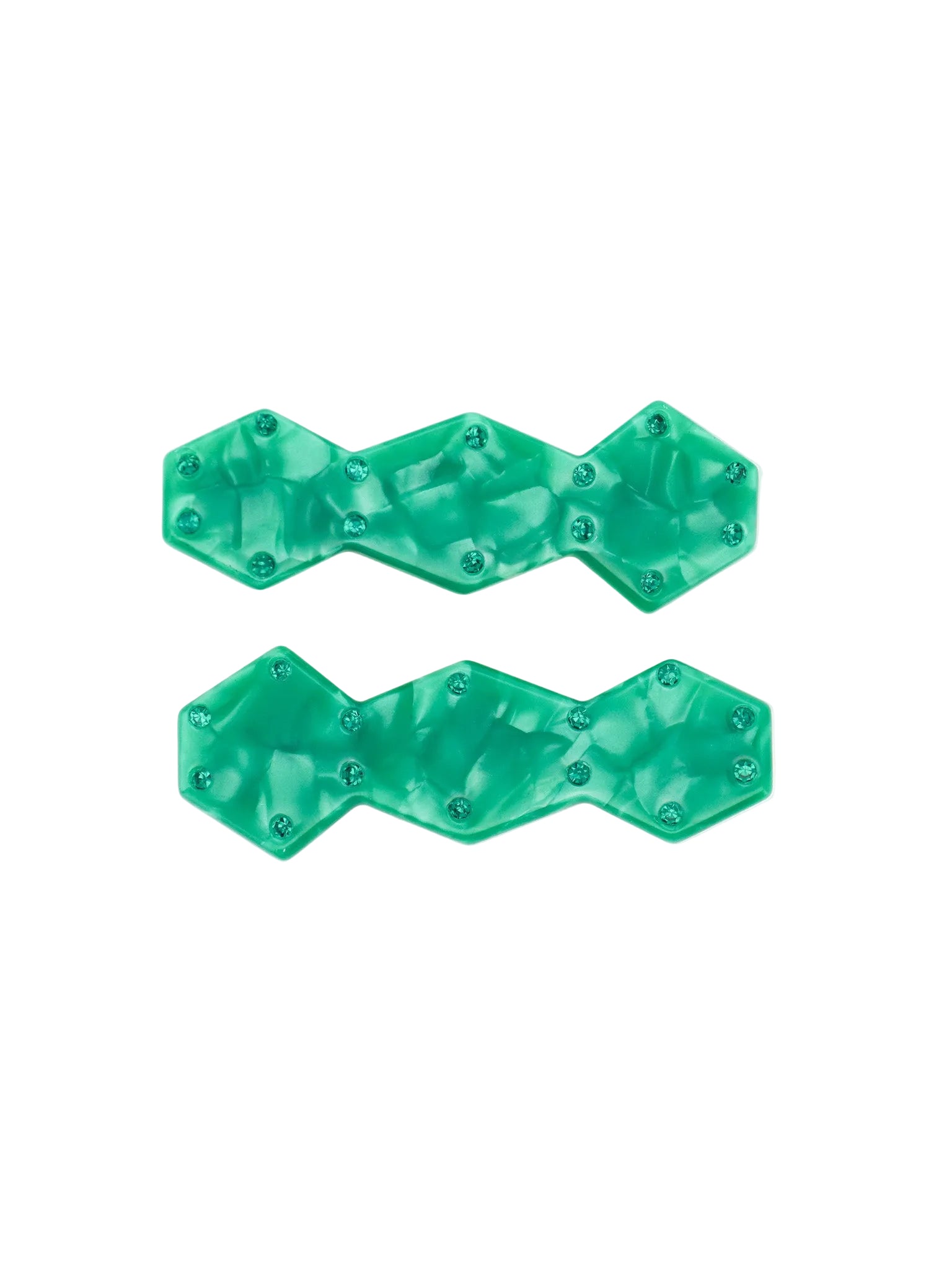 Vase Clips in Jaded Sparkle