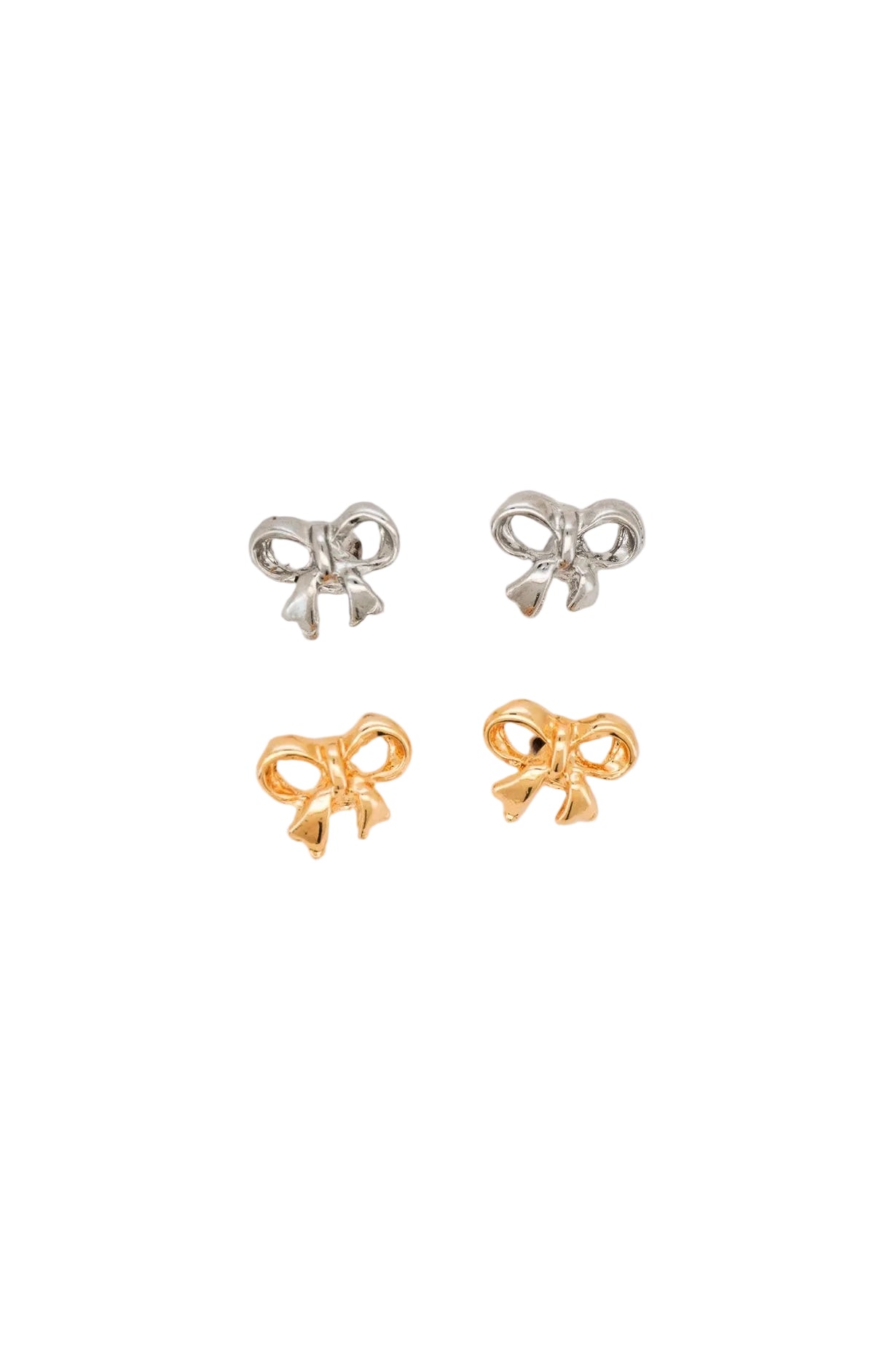 Mini Bow Stud Earrings