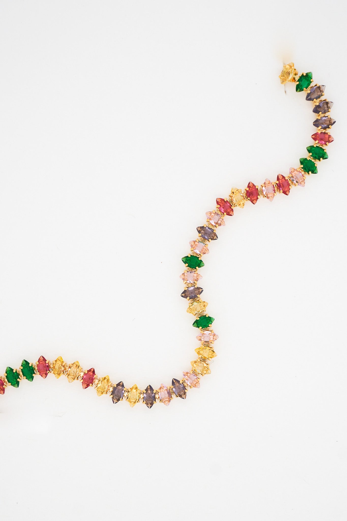 Multi-color Marquise Zirconia Jewelry Set