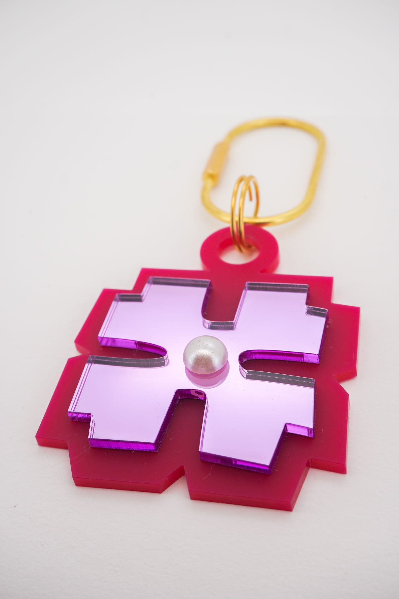 Bloom Bag Charm w/ carabiner