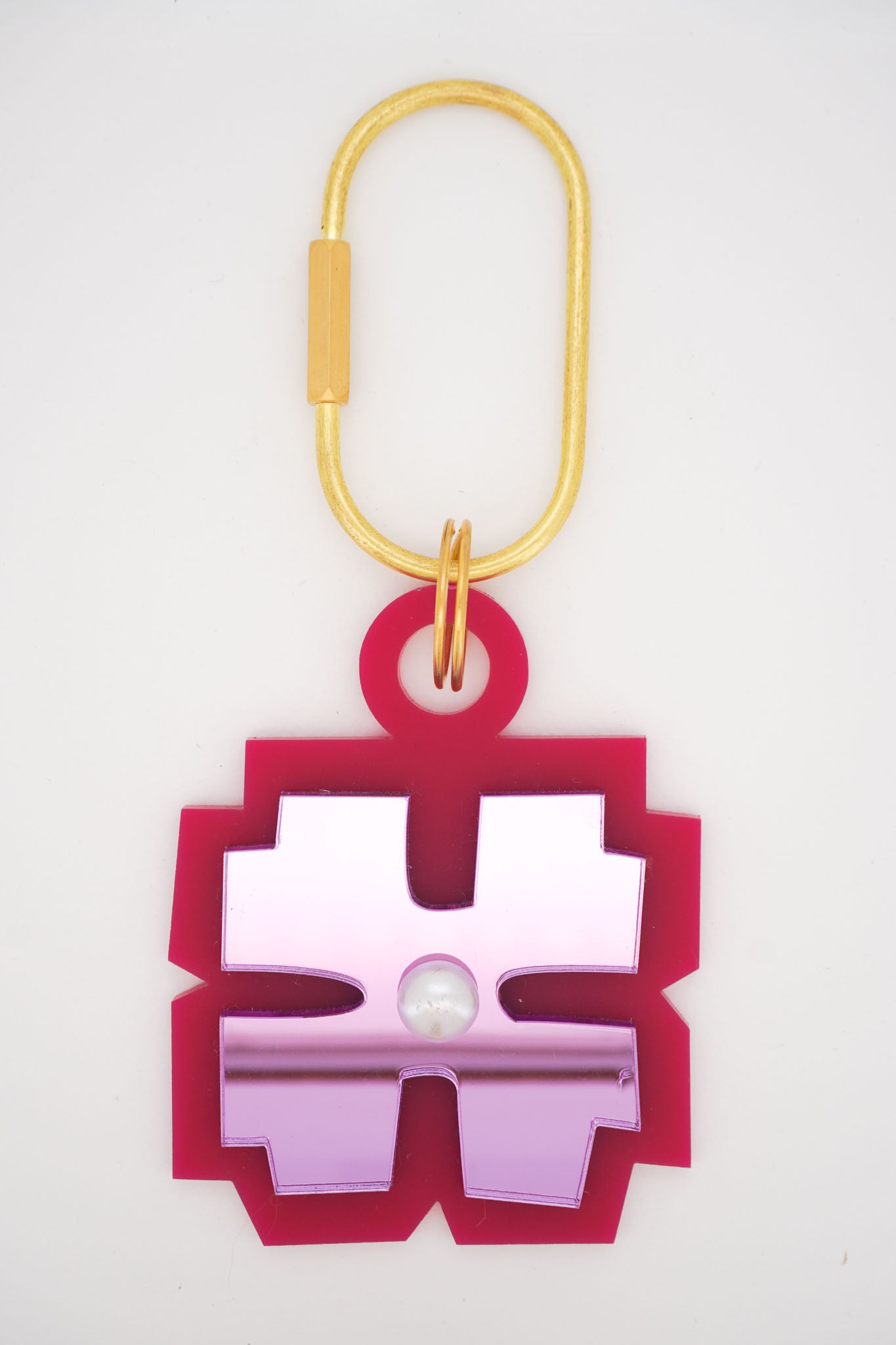 Bloom Bag Charm w/ carabiner