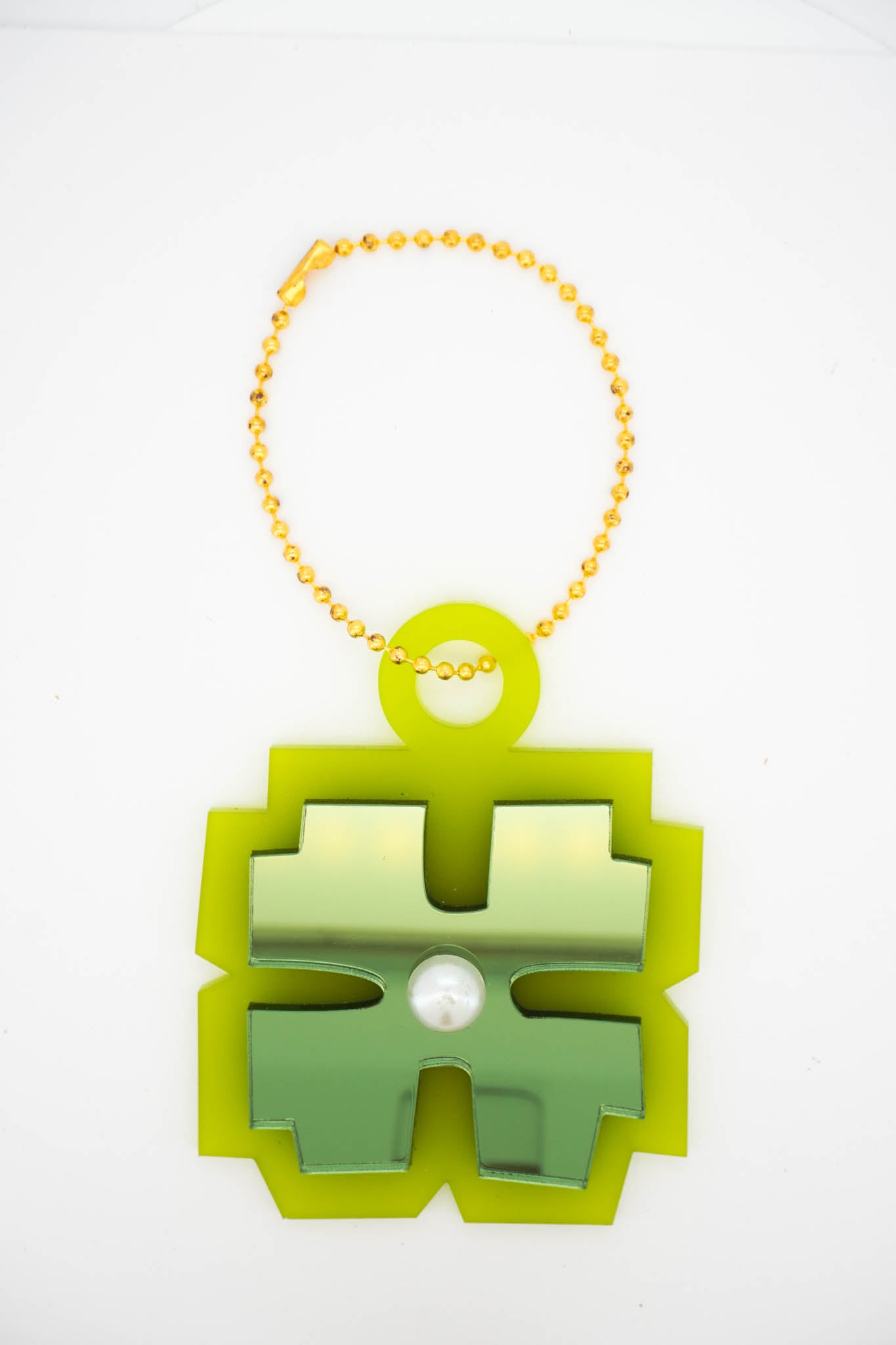 Bloom Bag Charm w/ Ball chain