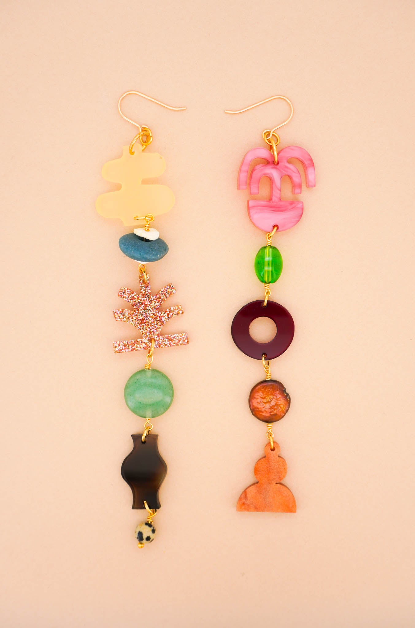 Mobile Earrings Beaded