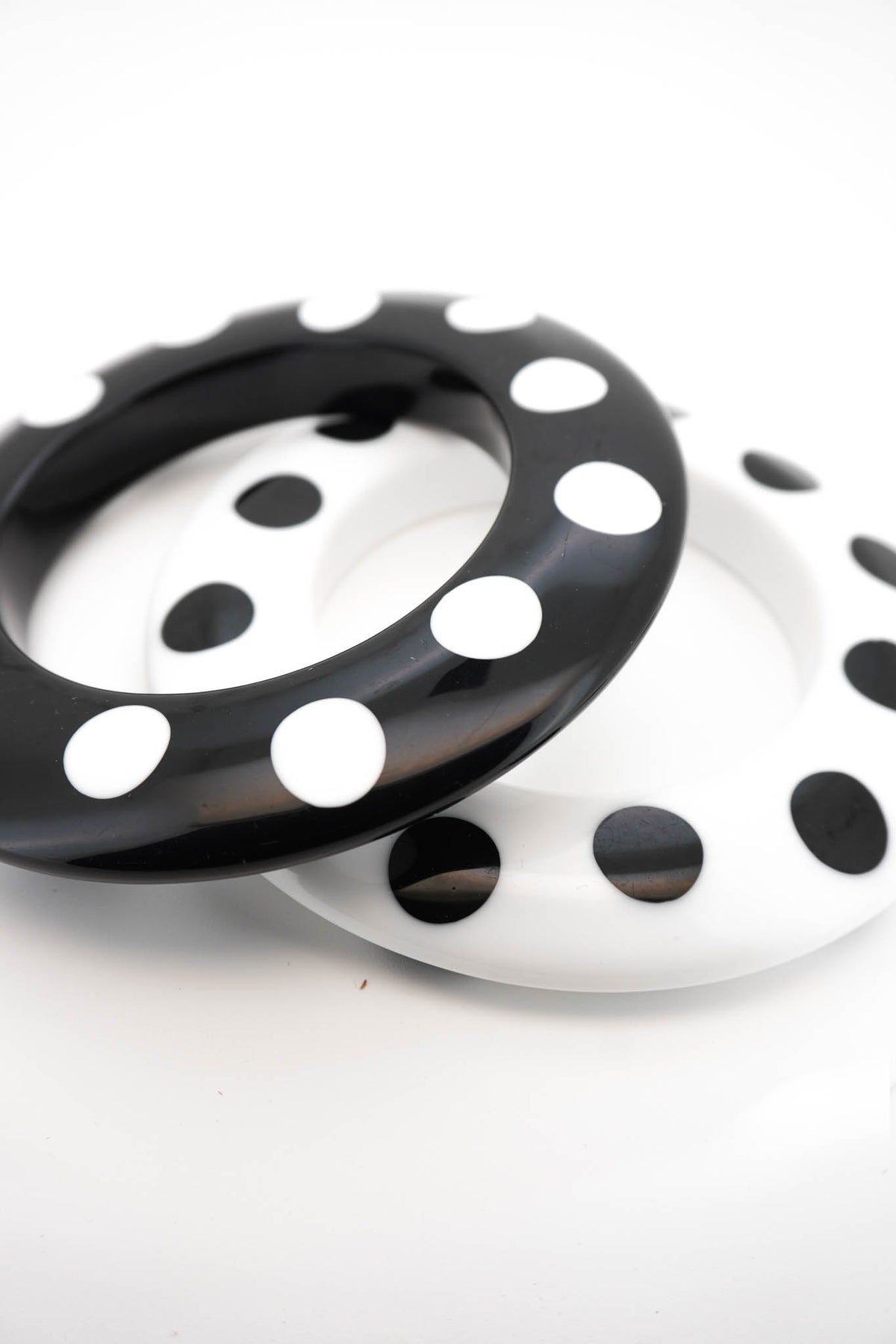 Chunky Bangles in Polka Dot