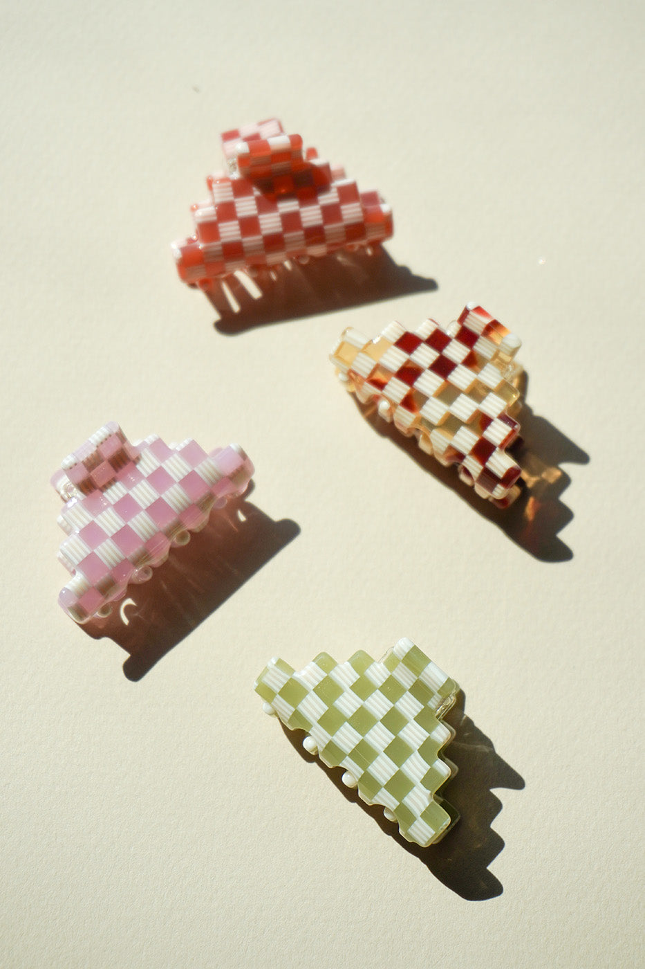Small Pyramid Hair-Claw Bundle