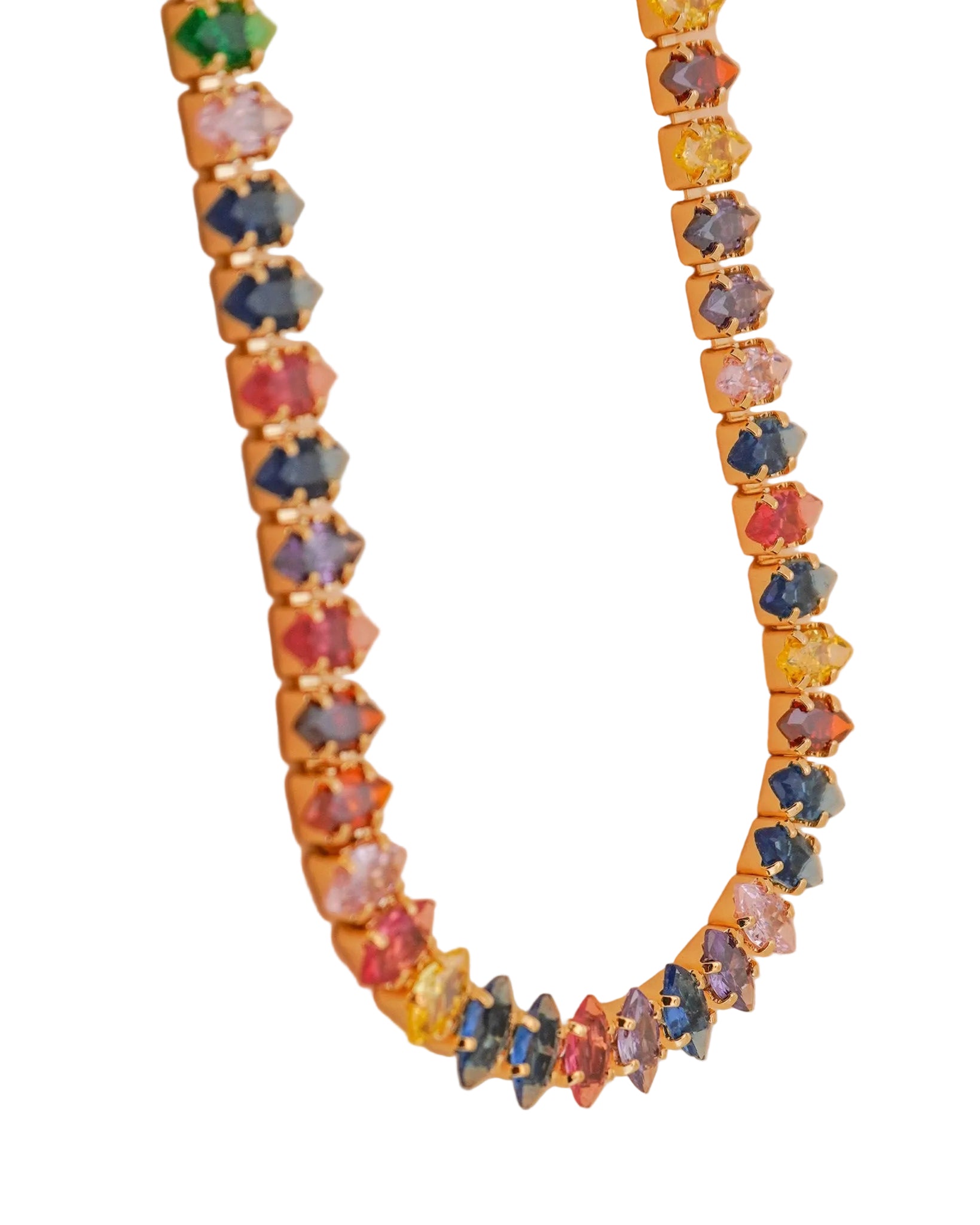 Multi-color Marquise Zirconia Jewelry Set