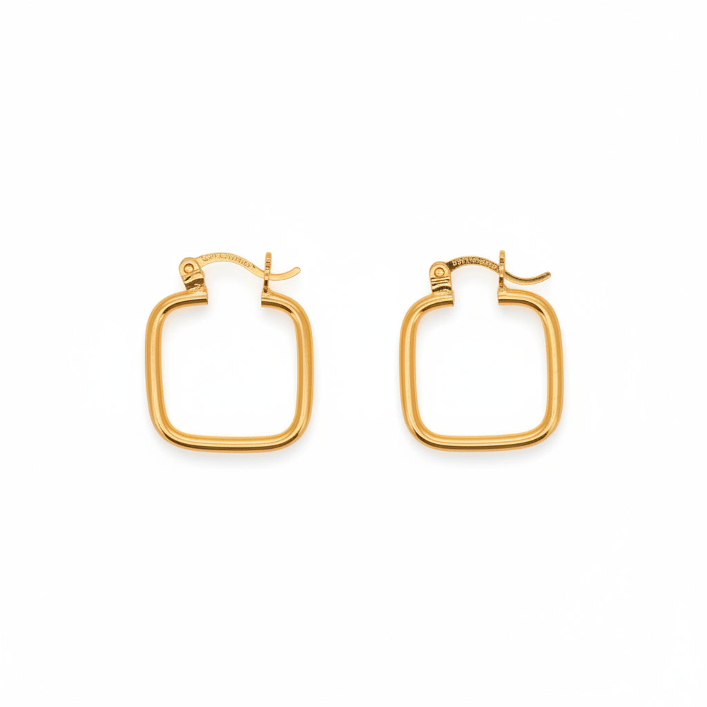Square Hoop Earrings