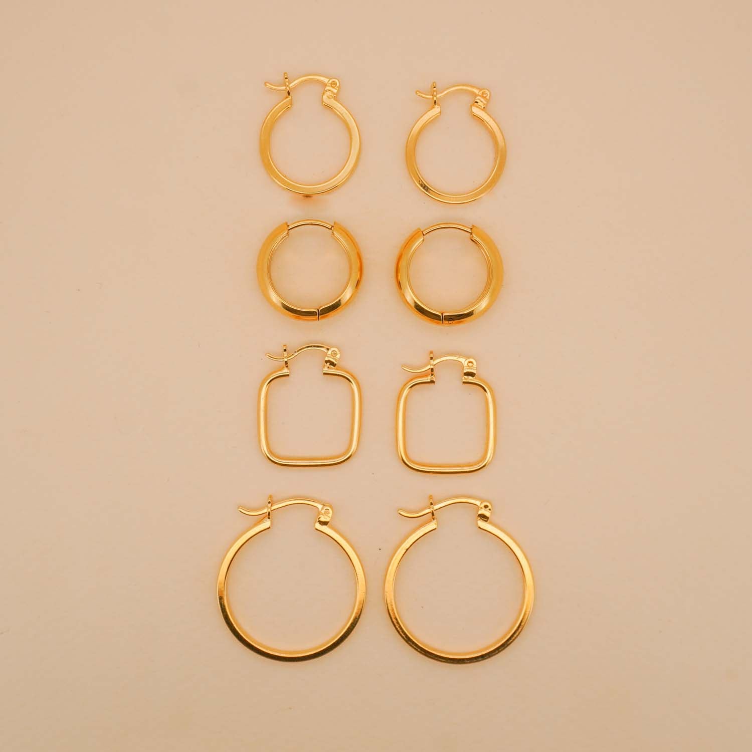 Staple Hoop Earrings