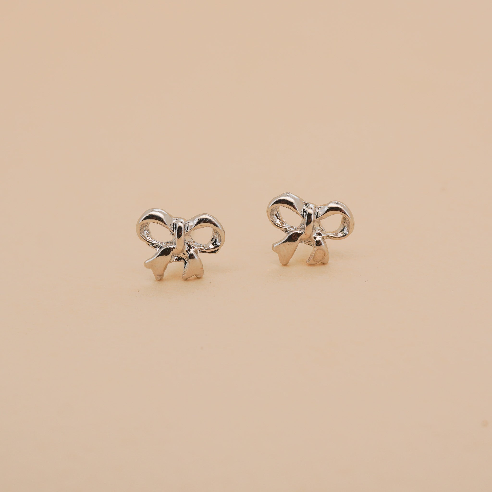 Mini Bow Stud Earrings