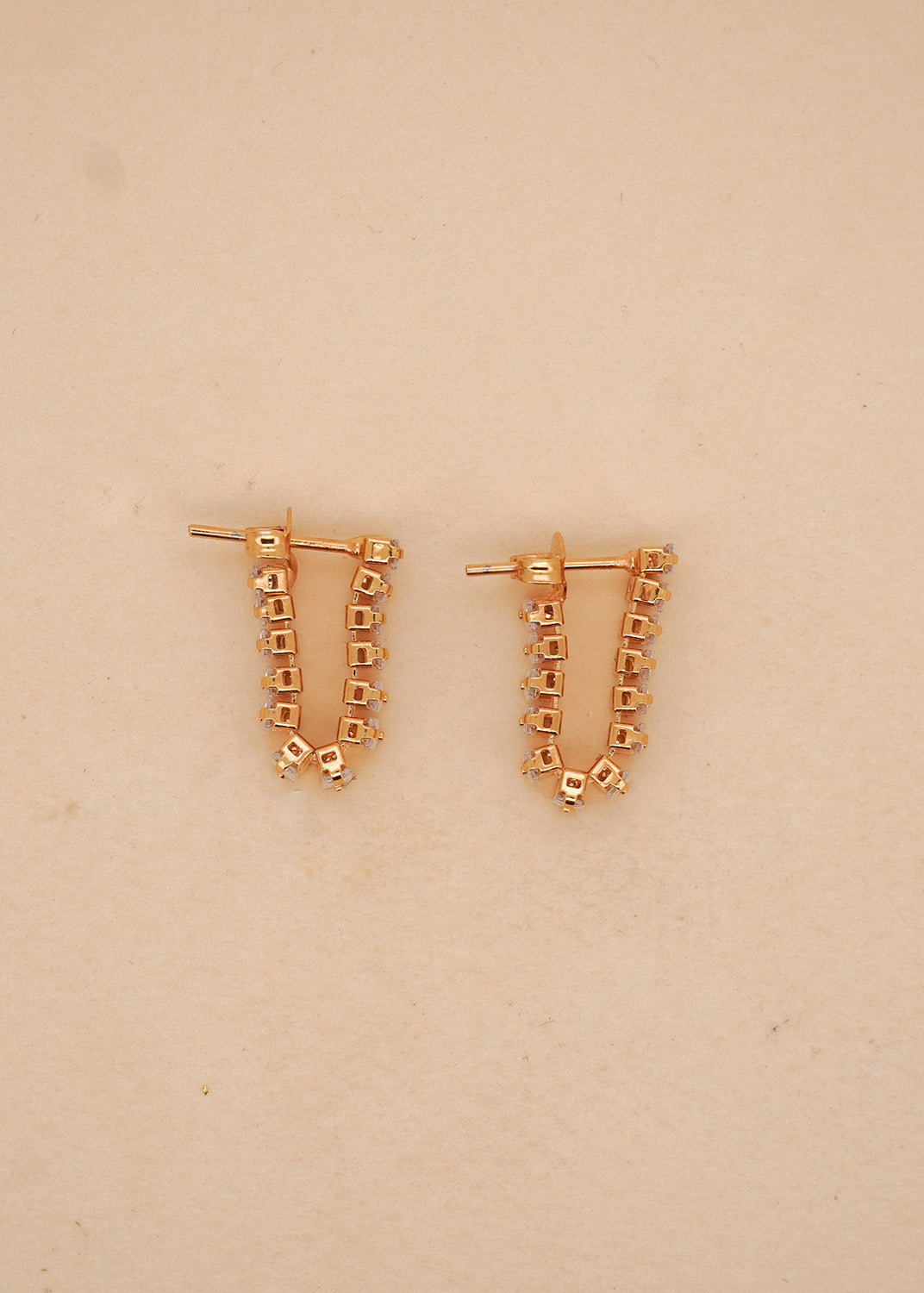 Clear Zirconia Baguette Ear Jackets