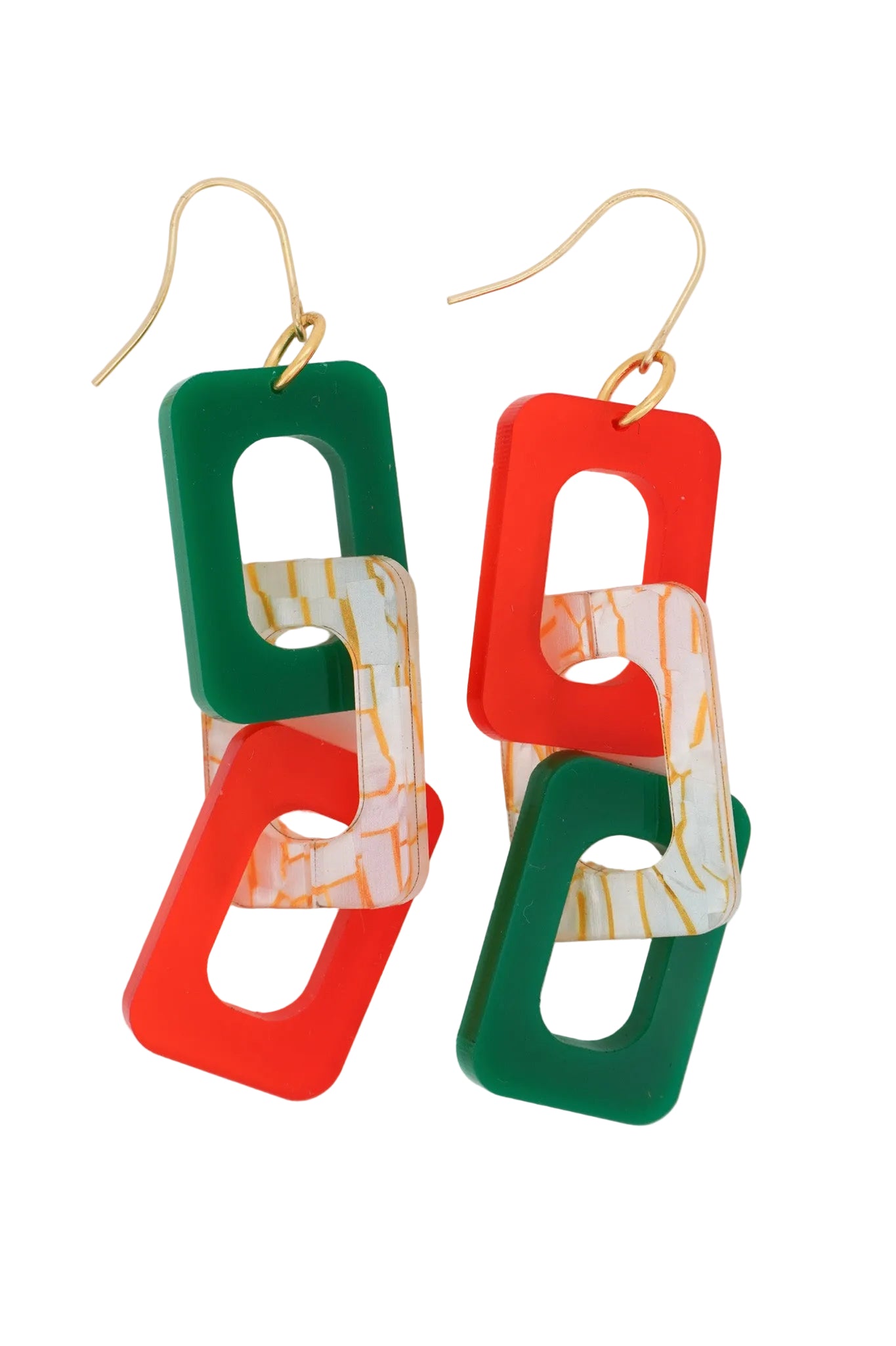 Viva Mexico Mini Link Earrings