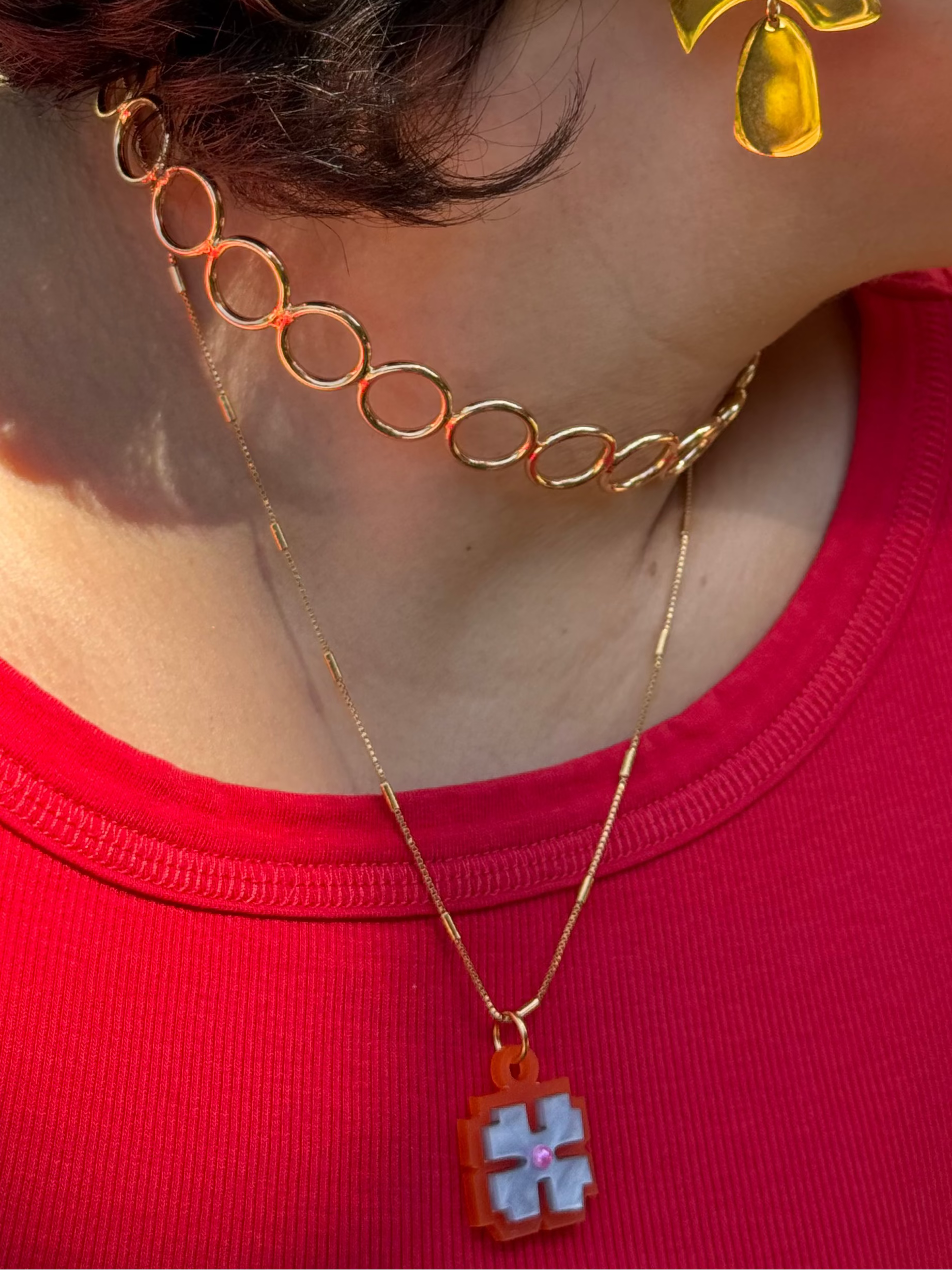 Loop Choker Necklace