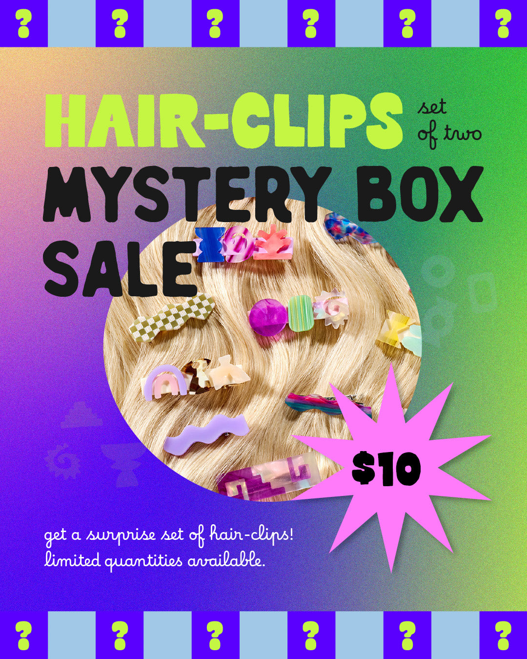 Hair-clips Mystery Box
