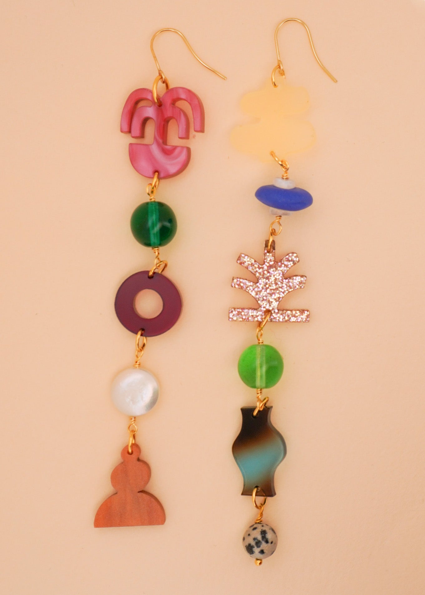 Beaded Mobile Earrings