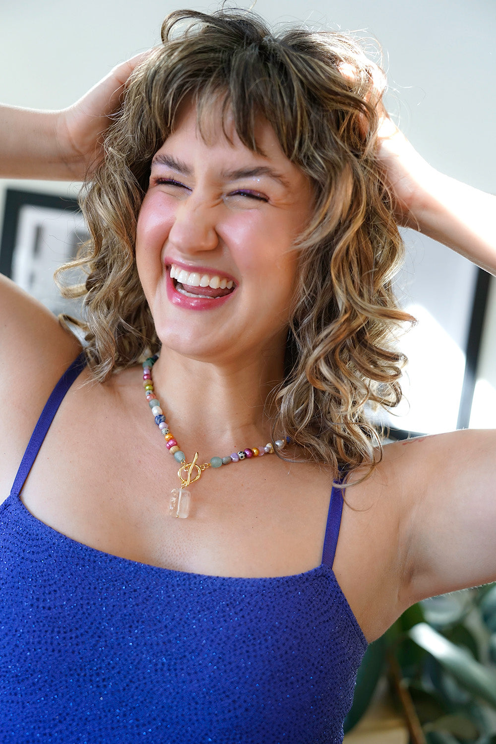 Toggle Clasp Beaded Necklace