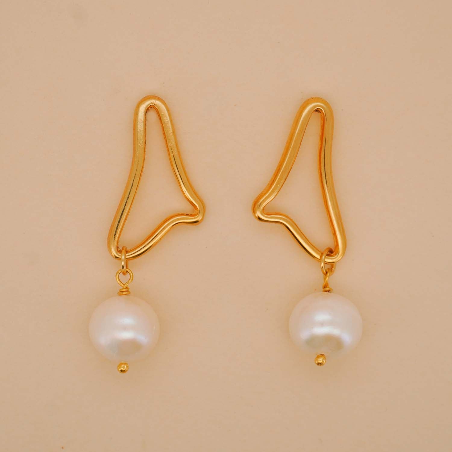 Abstract Wave Earrings