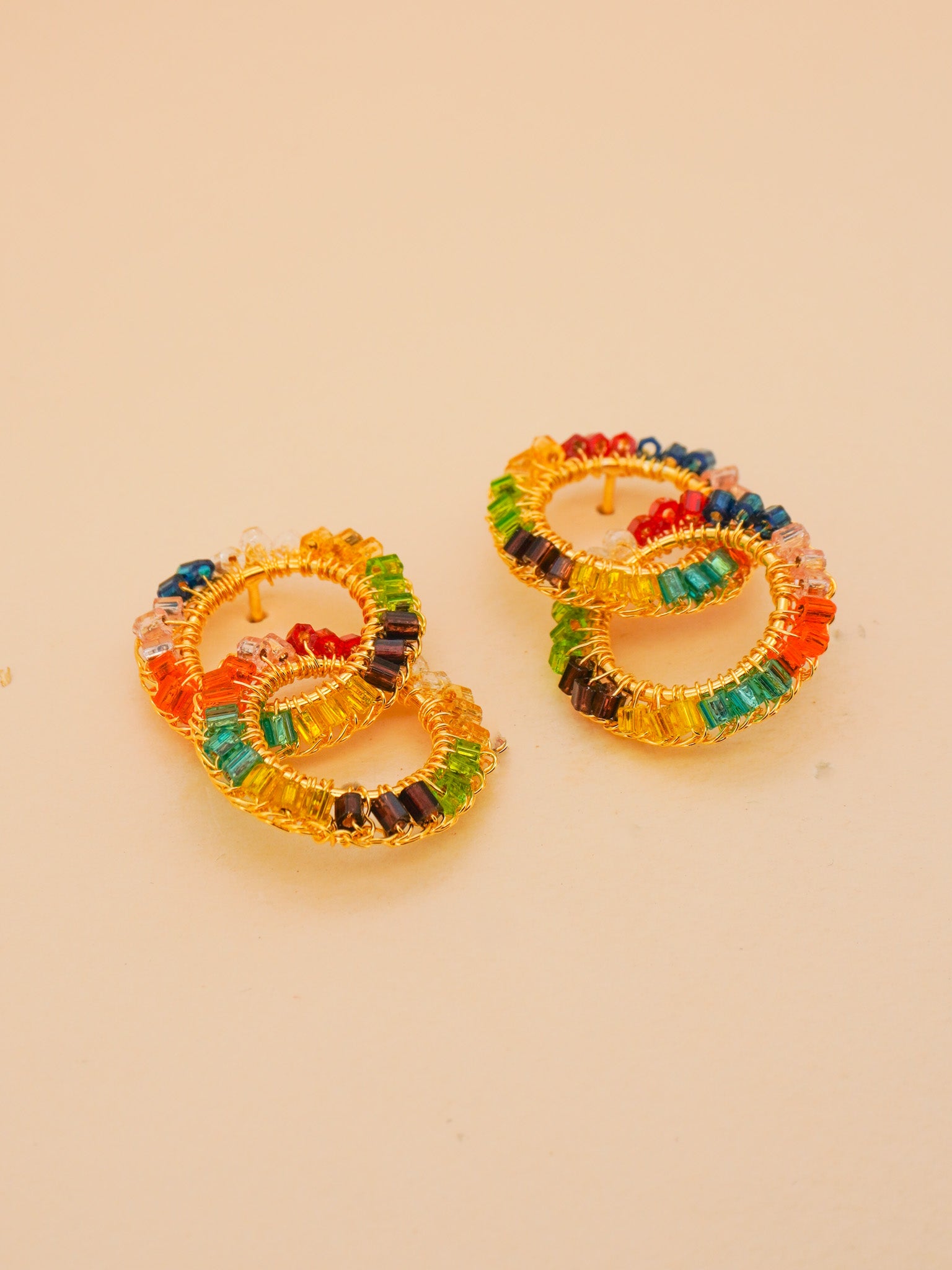 Multi-Color Nova Earrings