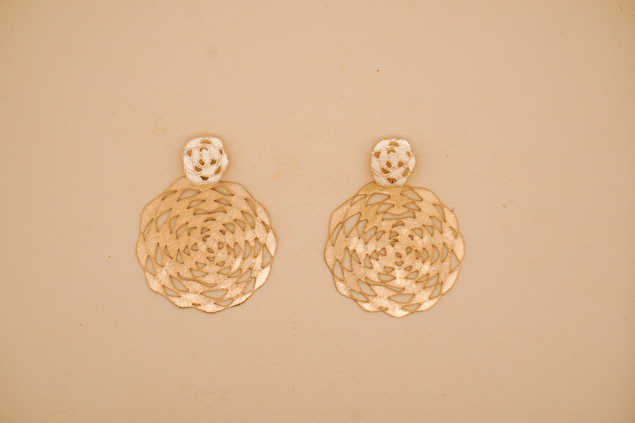 Mesh Drop Earrings