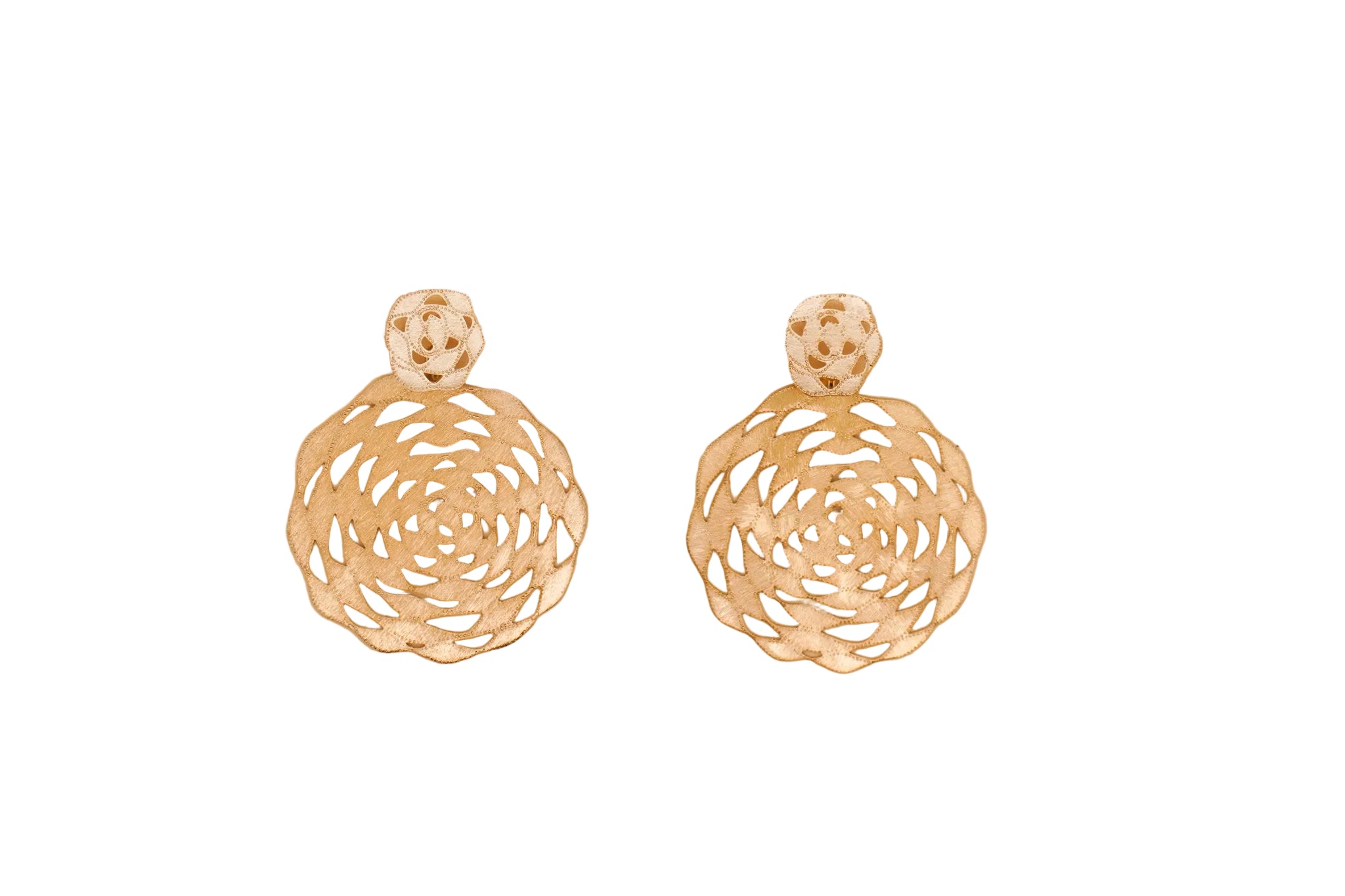 Mesh Drop Earrings