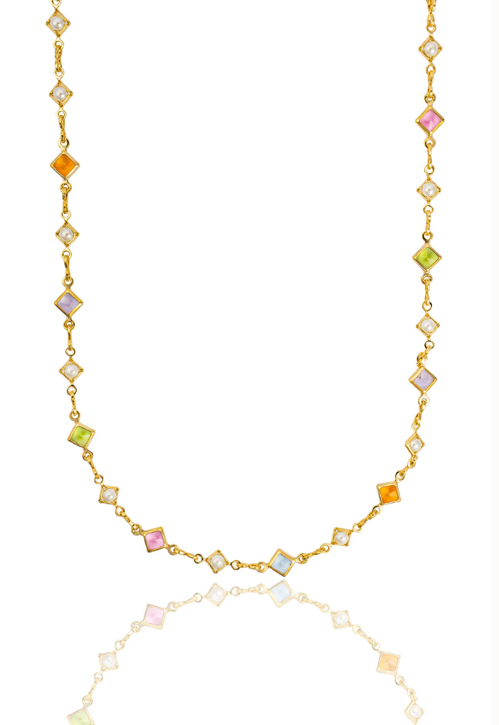 Diamond Zirconia Dainty Choker Necklace