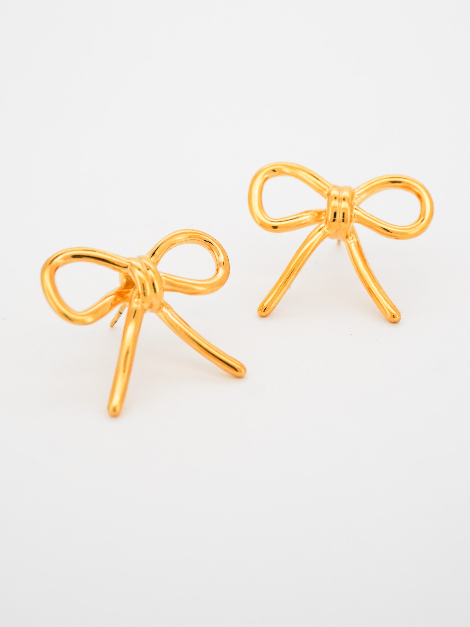 Midi Bow Stud Earrings