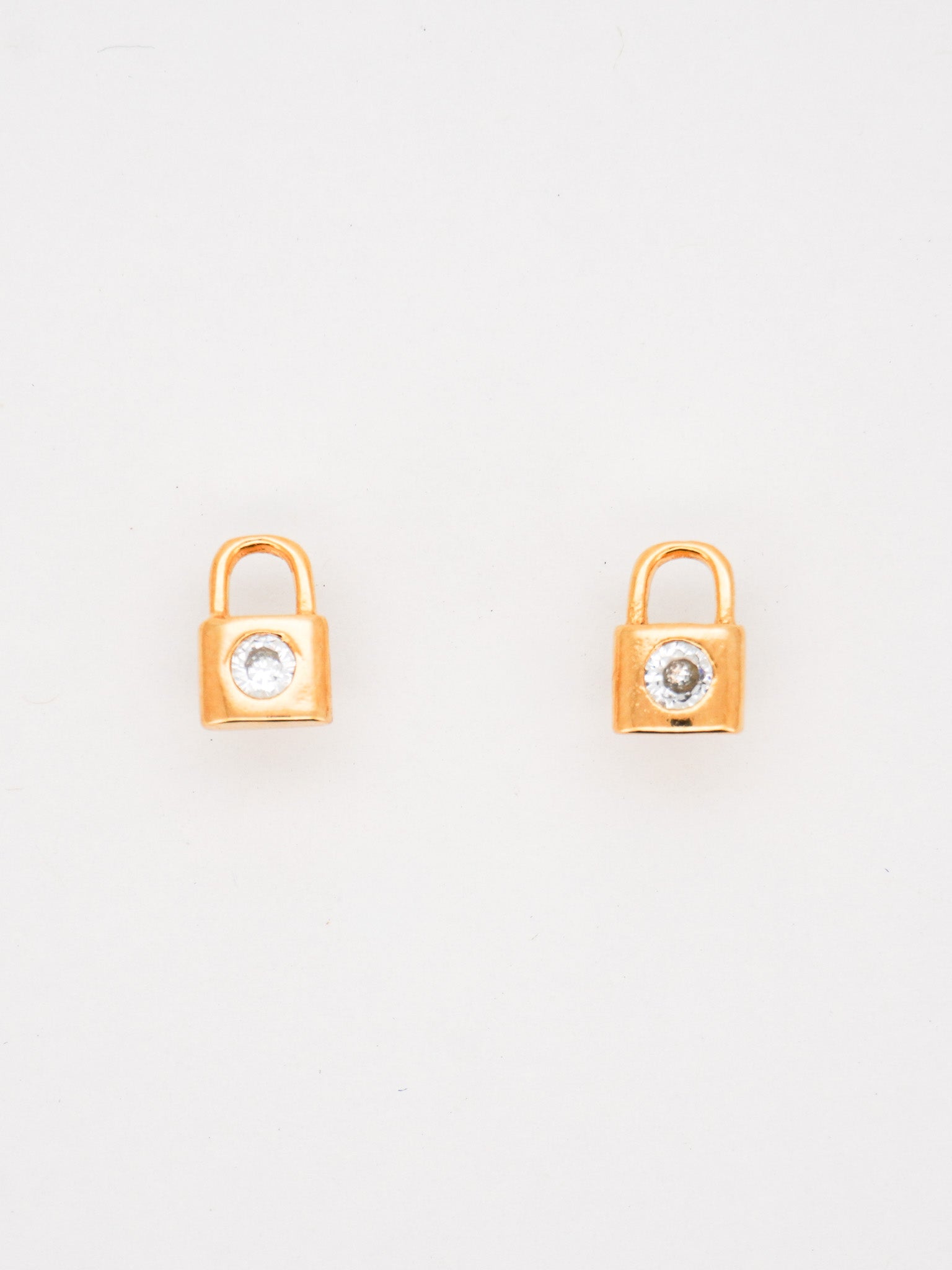 Locket Stud Earrings