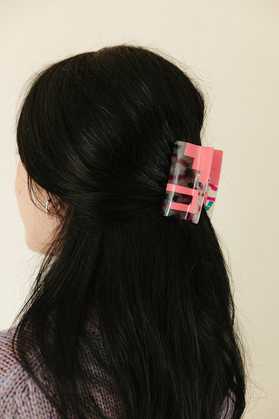 Greca Hair-Claw in Bloom