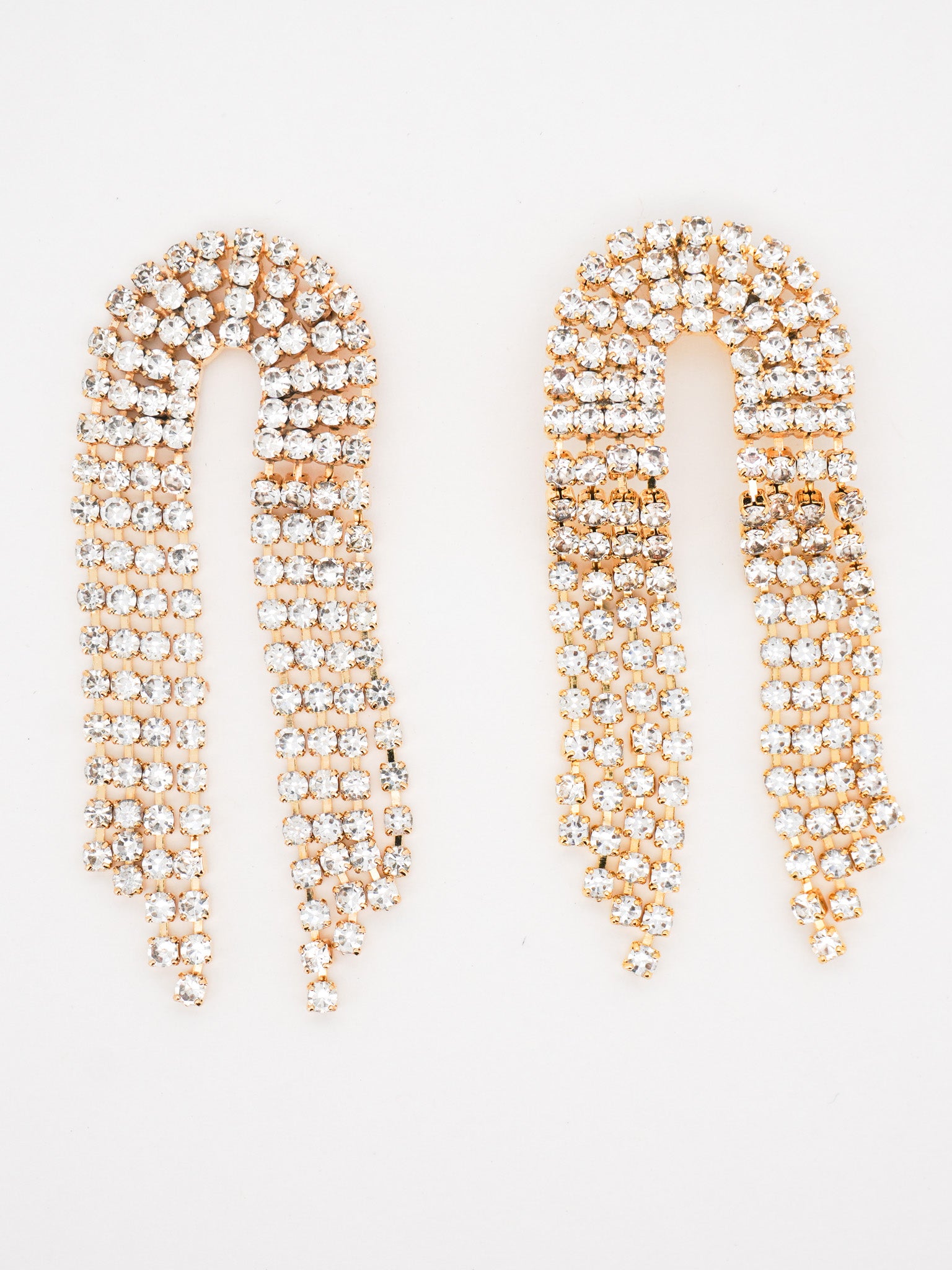 Arch Chandelier Zirconia Earrings