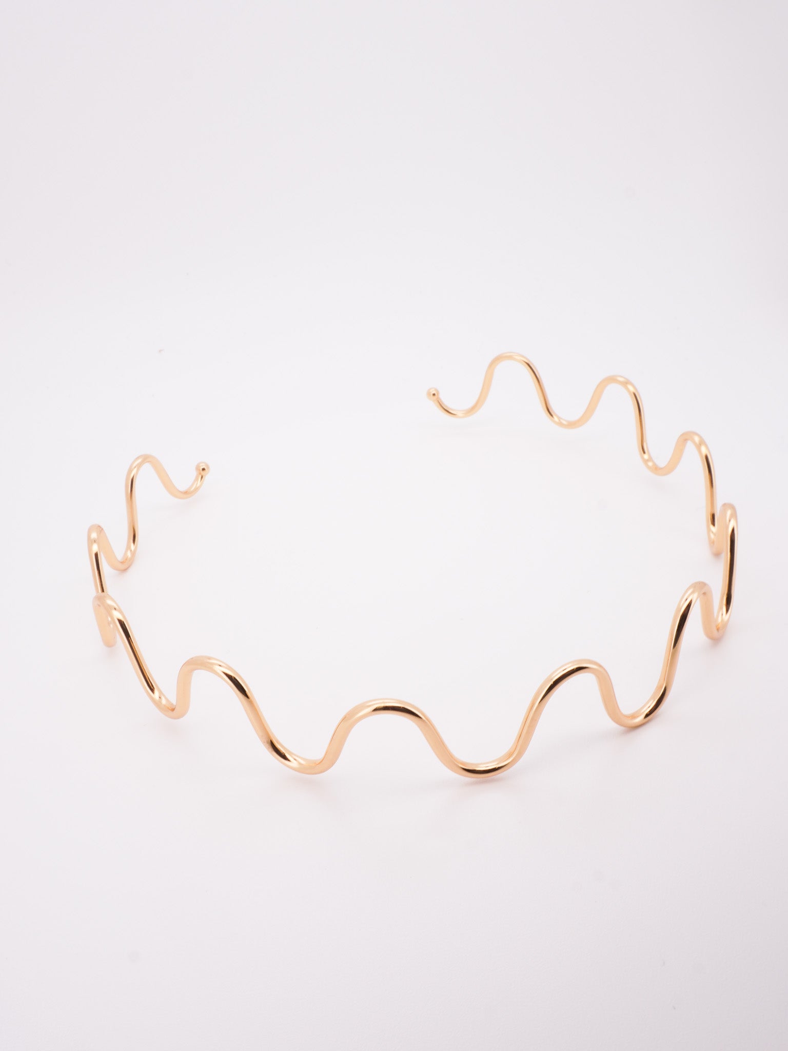 Wave Choker Necklace