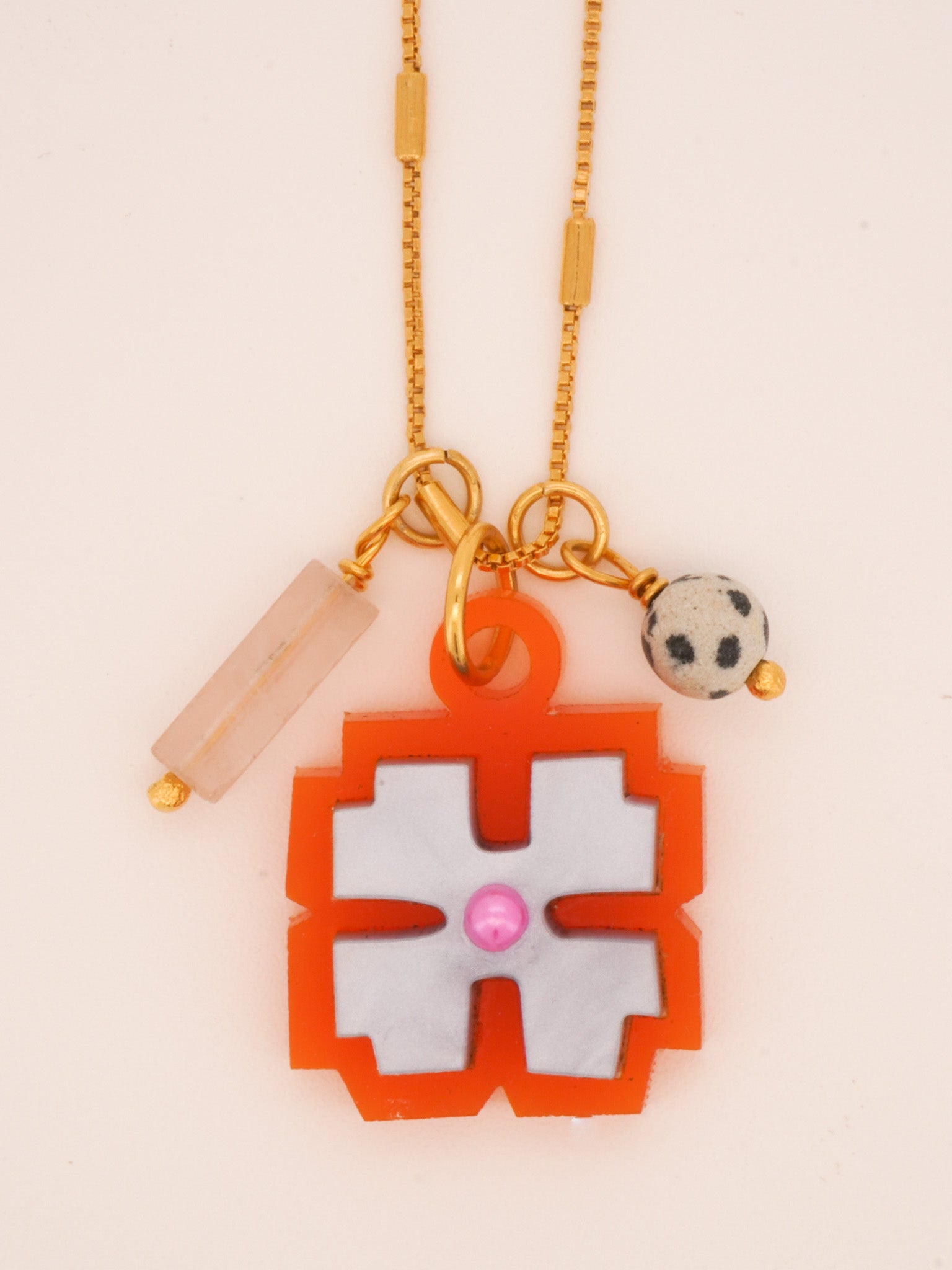 Muse Bloom Charm Necklace