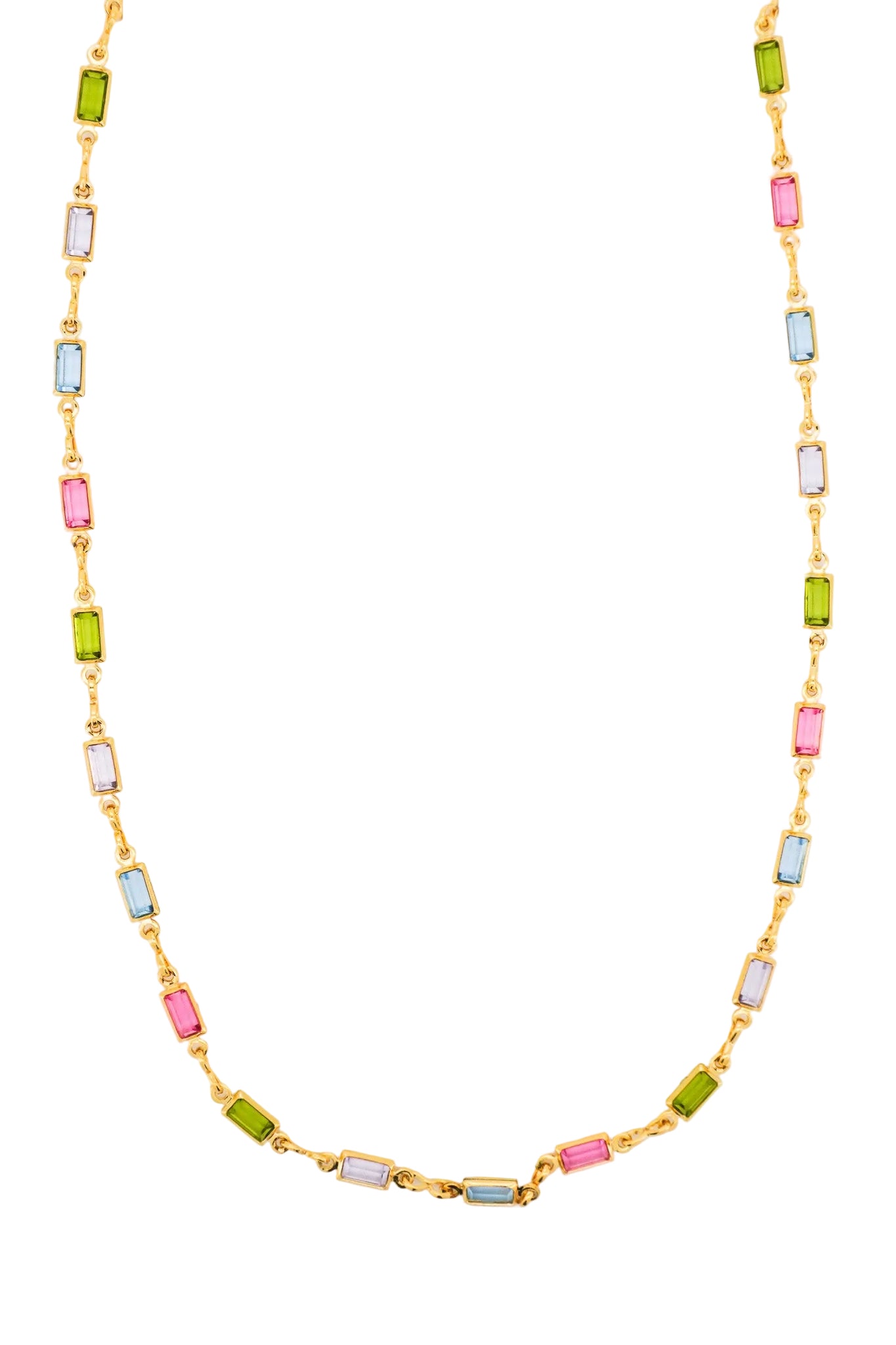 Pastel Prism Zirconia Jewelry Set