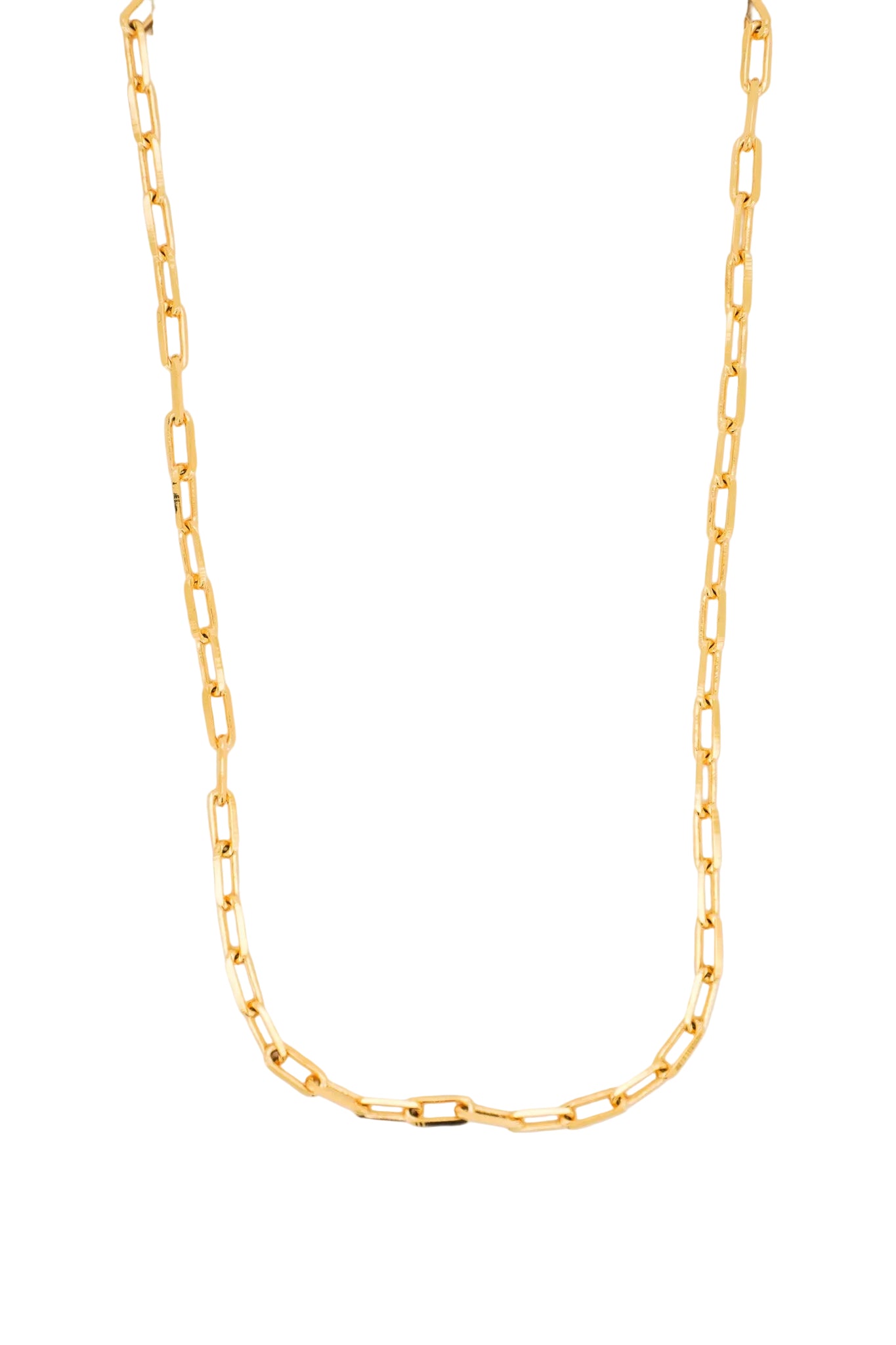 Paper-Clip Chain Necklace