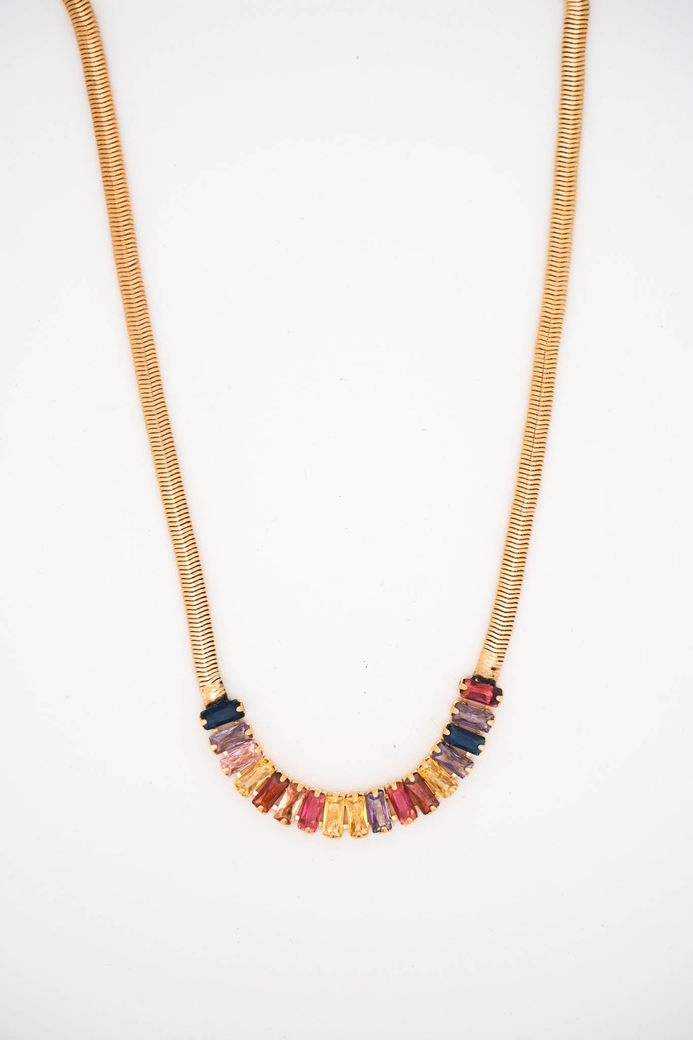 Baguette Glow Necklace