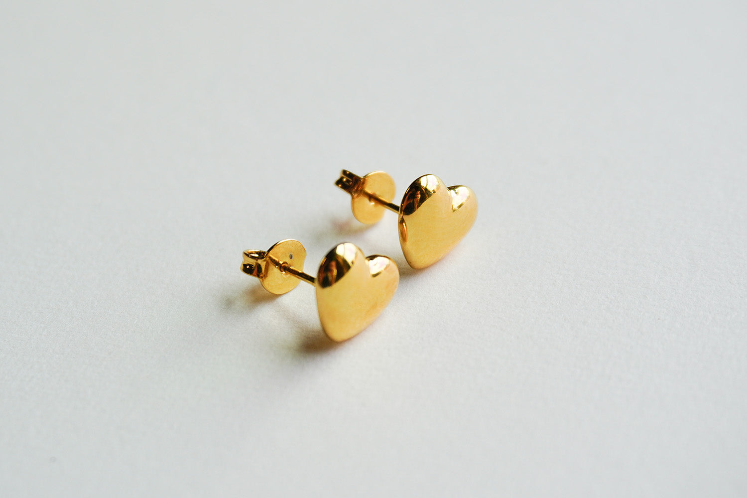 Heart studs