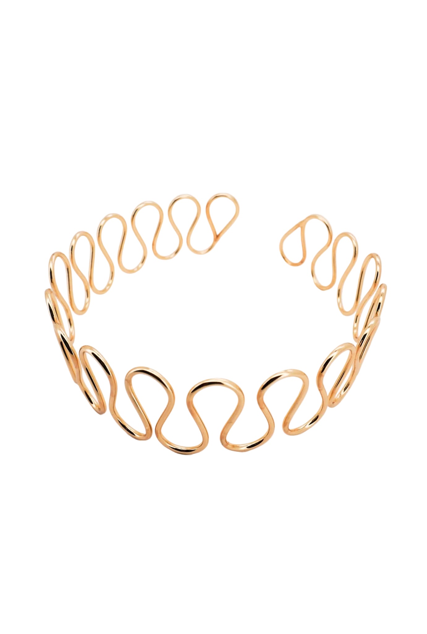 Wave Choker Necklace