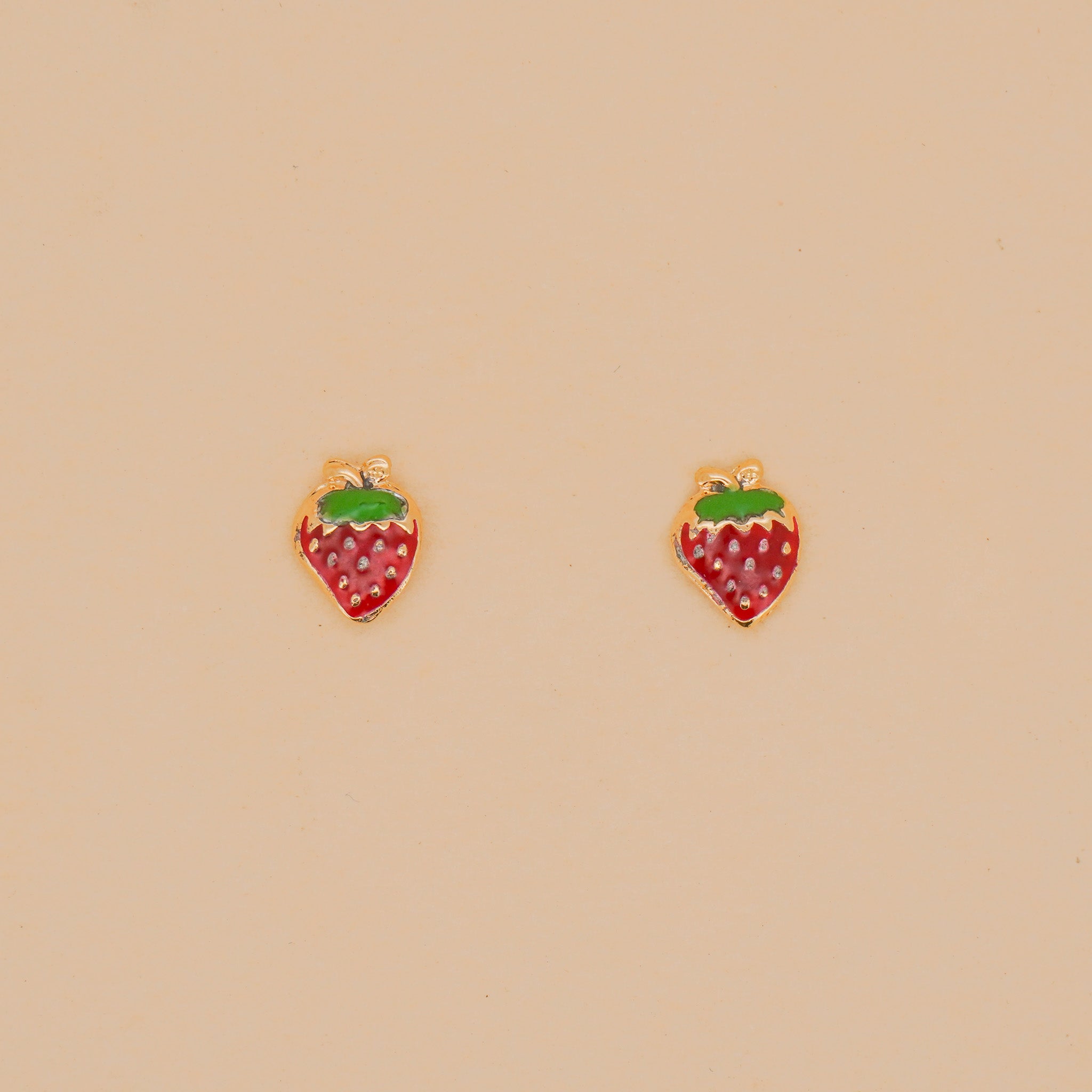 Strawberry Stud Earrings