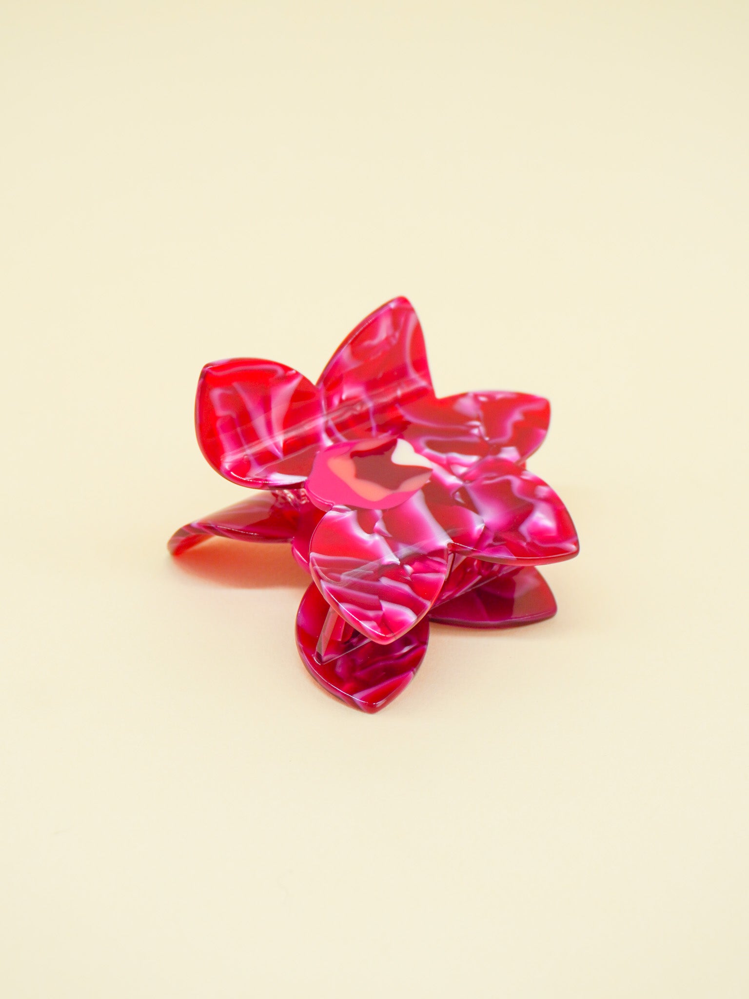 Orchid Hair-Claw in Fuscia